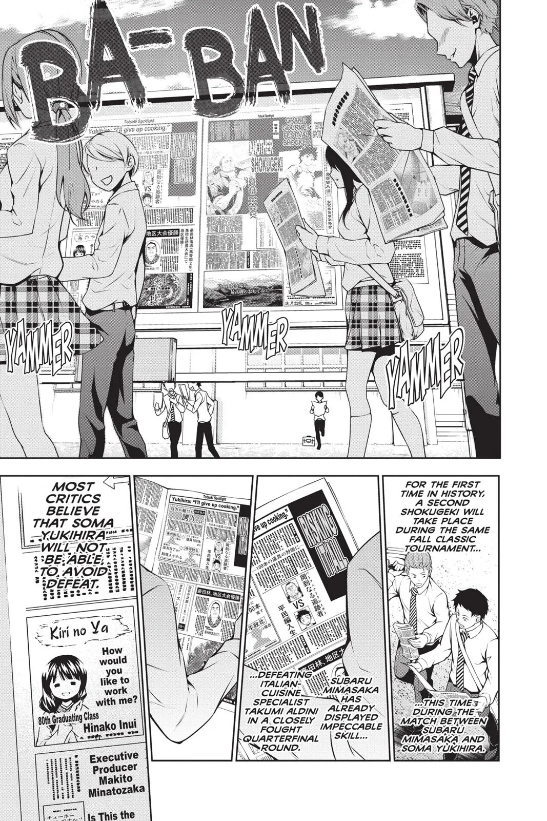 Read Food Wars! (en) Manga Online