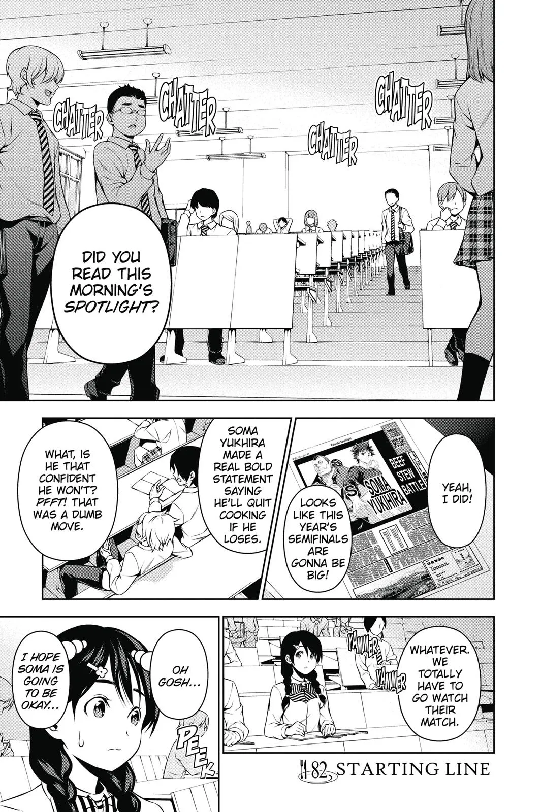 Read Food Wars! (en) Manga Online