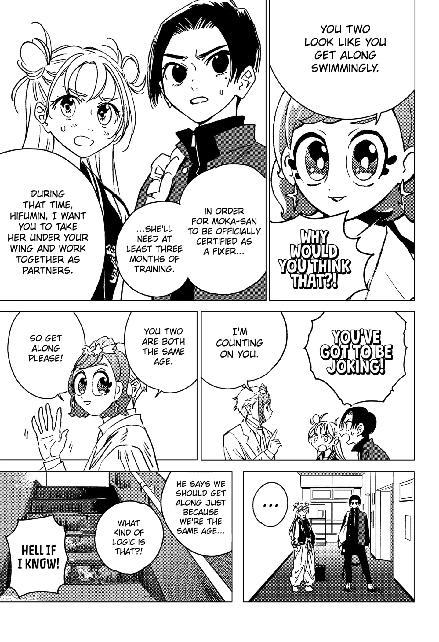 Read GHOST FIXERS (en) Manga Online