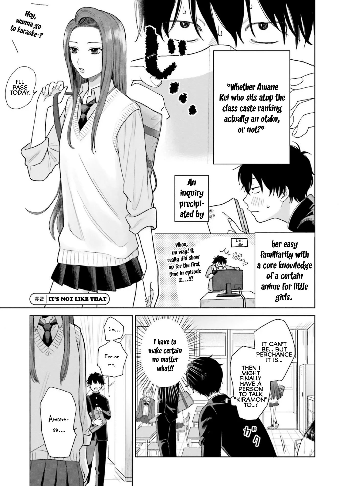 Read Gals Can’t Be Kind to Otaku! (en) Manga Online