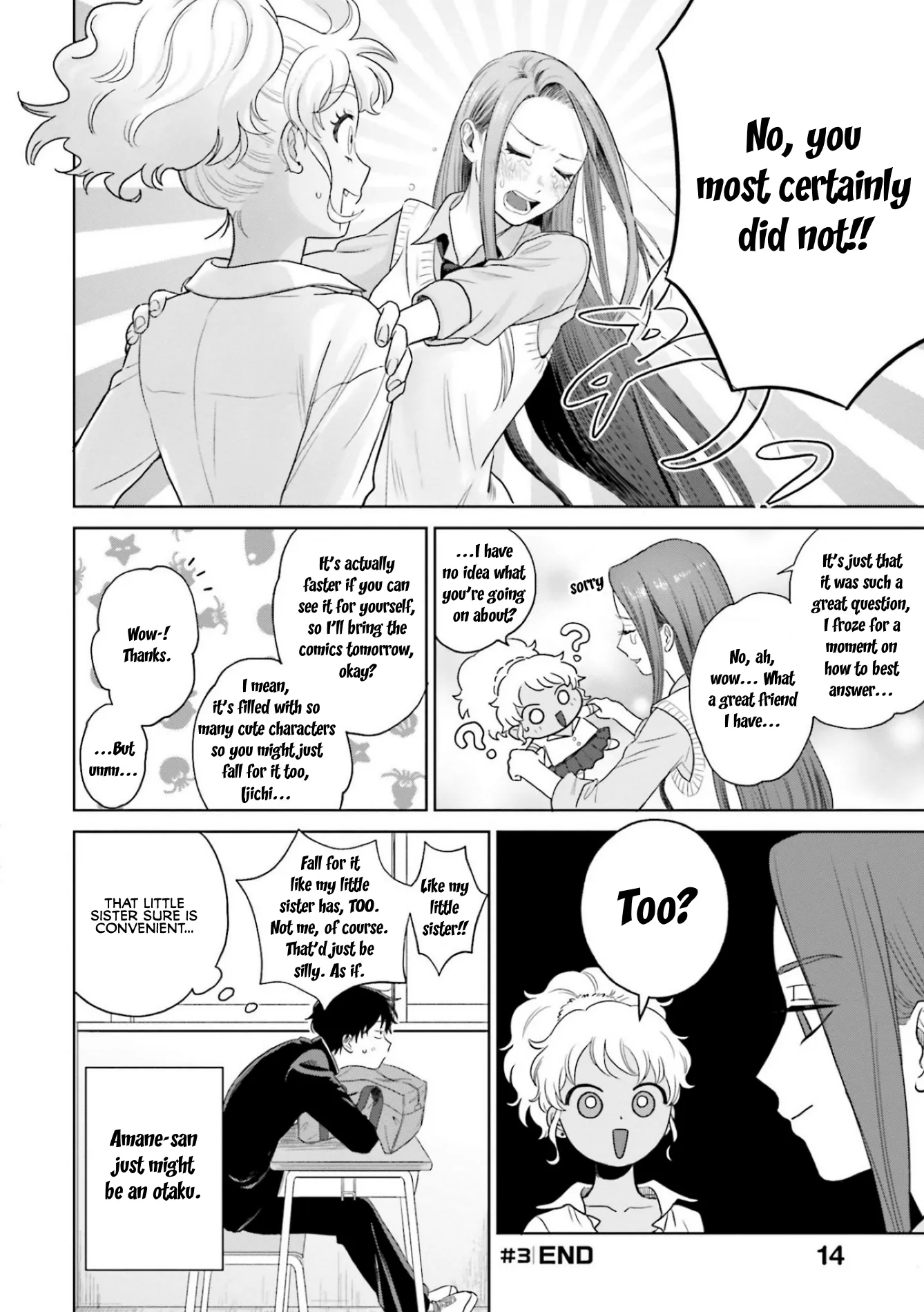 Read Gals Can’t Be Kind to Otaku! (en) Manga Online