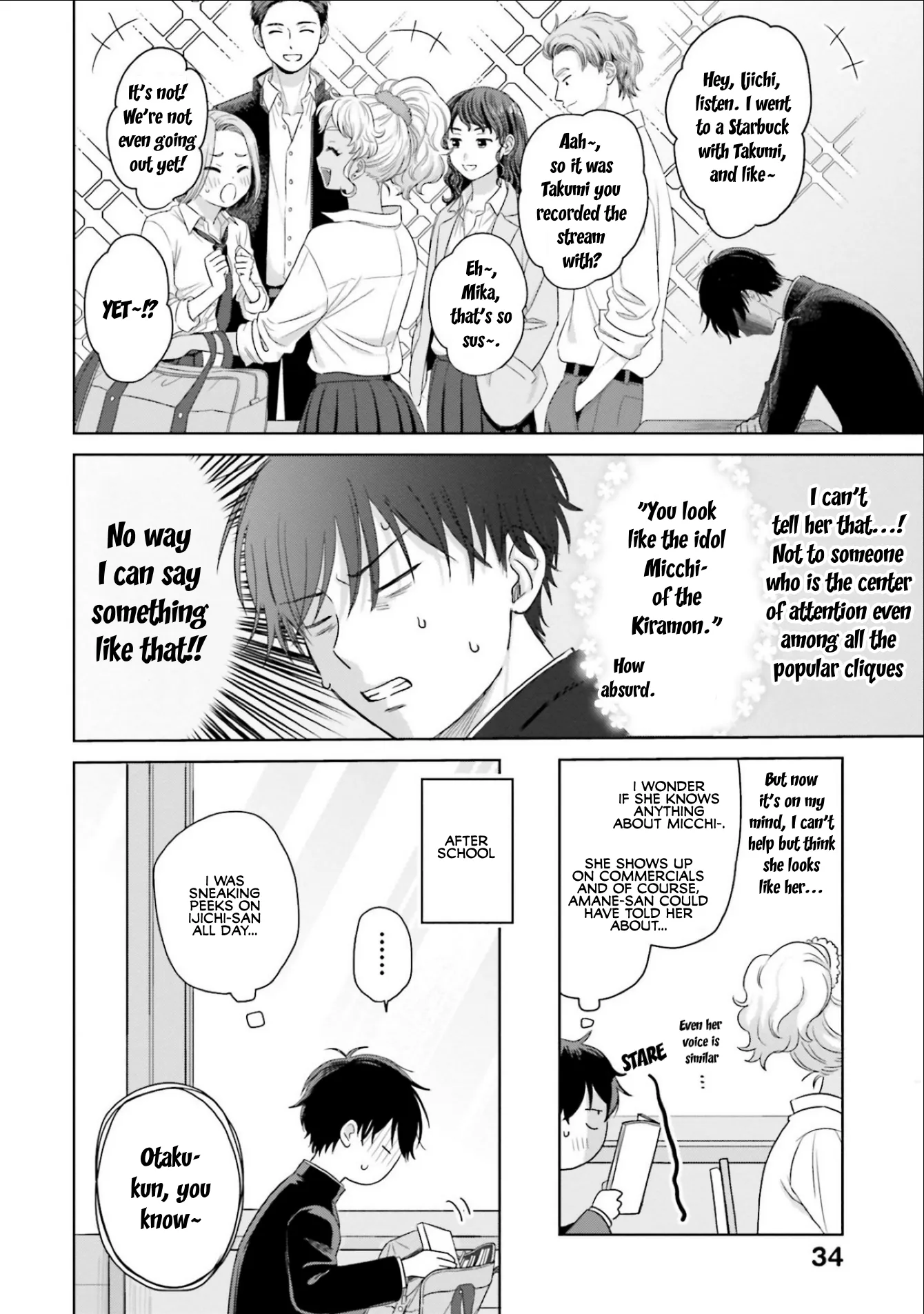Read Gals Can’t Be Kind to Otaku! (en) Manga Online