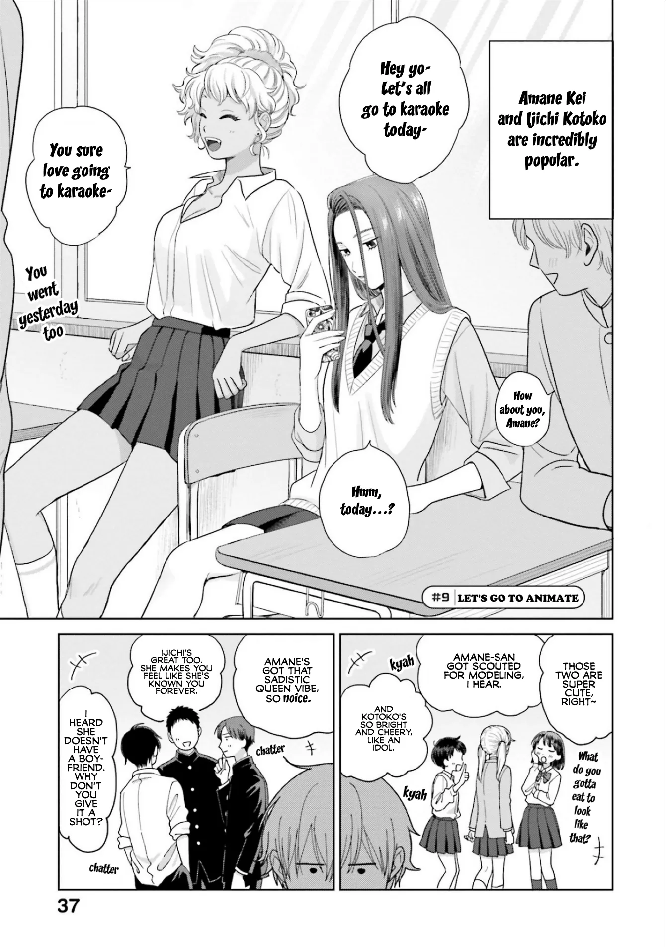 Read Gals Can’t Be Kind to Otaku! (en) Manga Online