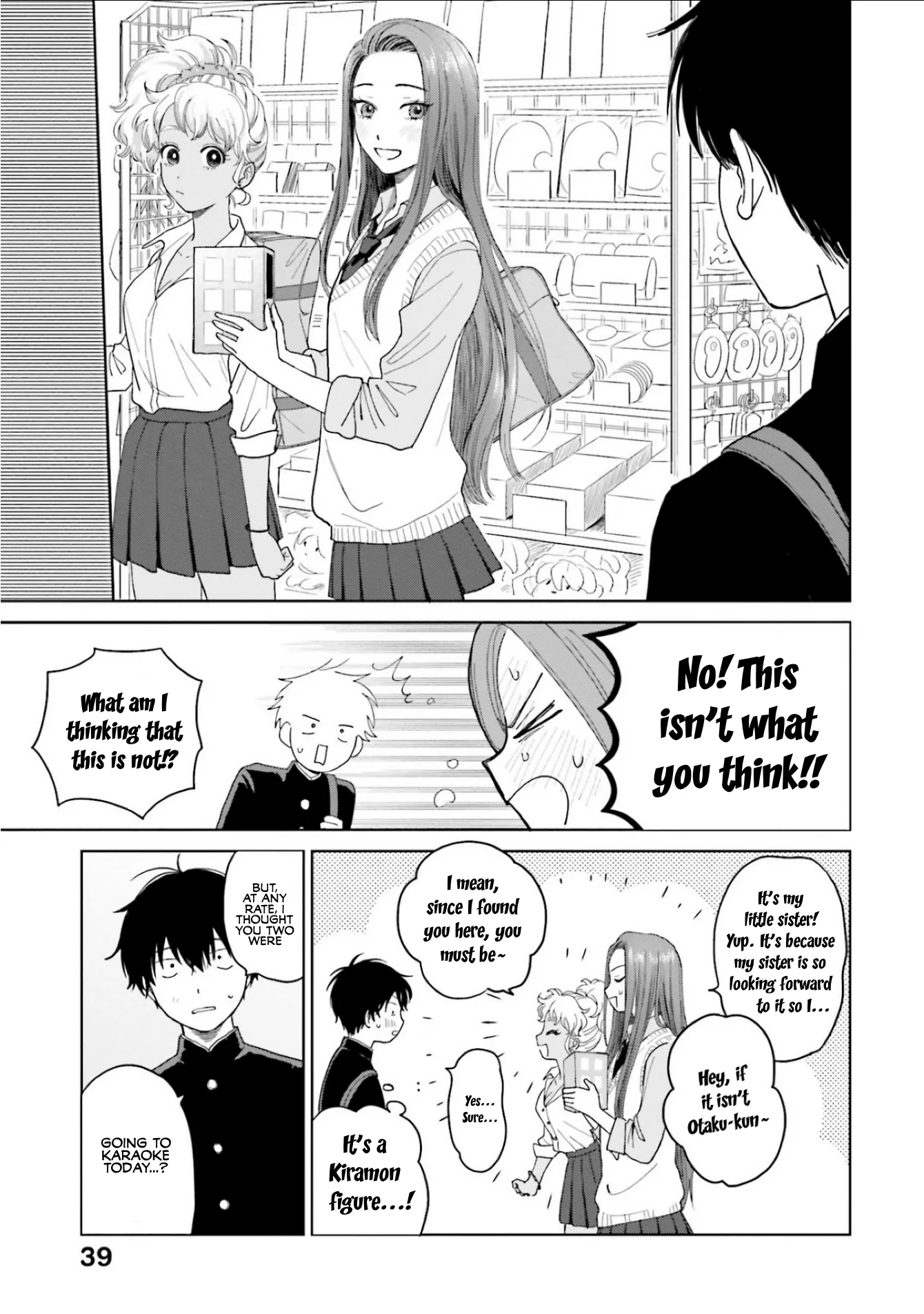 Read Gals Can’t Be Kind to Otaku! (en) Manga Online