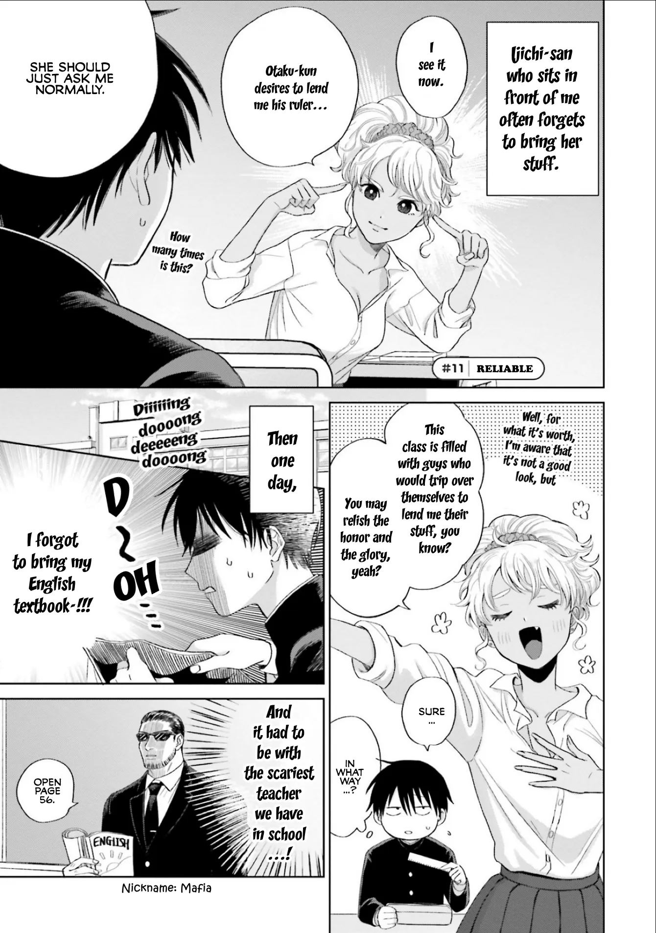 Read Gals Can’t Be Kind to Otaku! (en) Manga Online