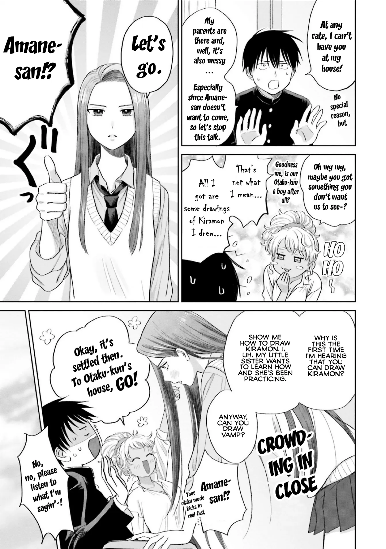 Read Gals Can’t Be Kind to Otaku! (en) Manga Online