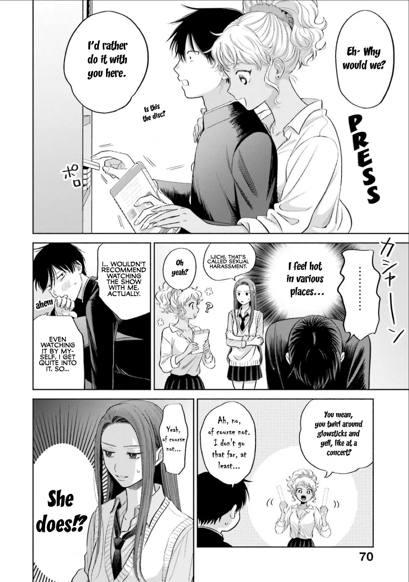 Read Gals Can’t Be Kind to Otaku! (en) Manga Online