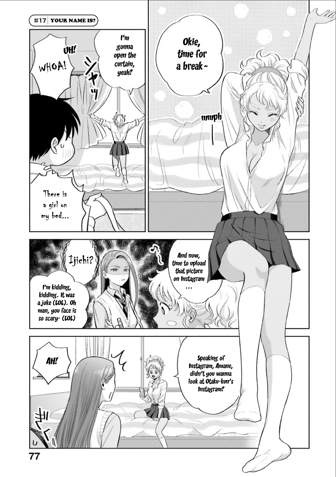 Read Gals Can’t Be Kind to Otaku! (en) Manga Online