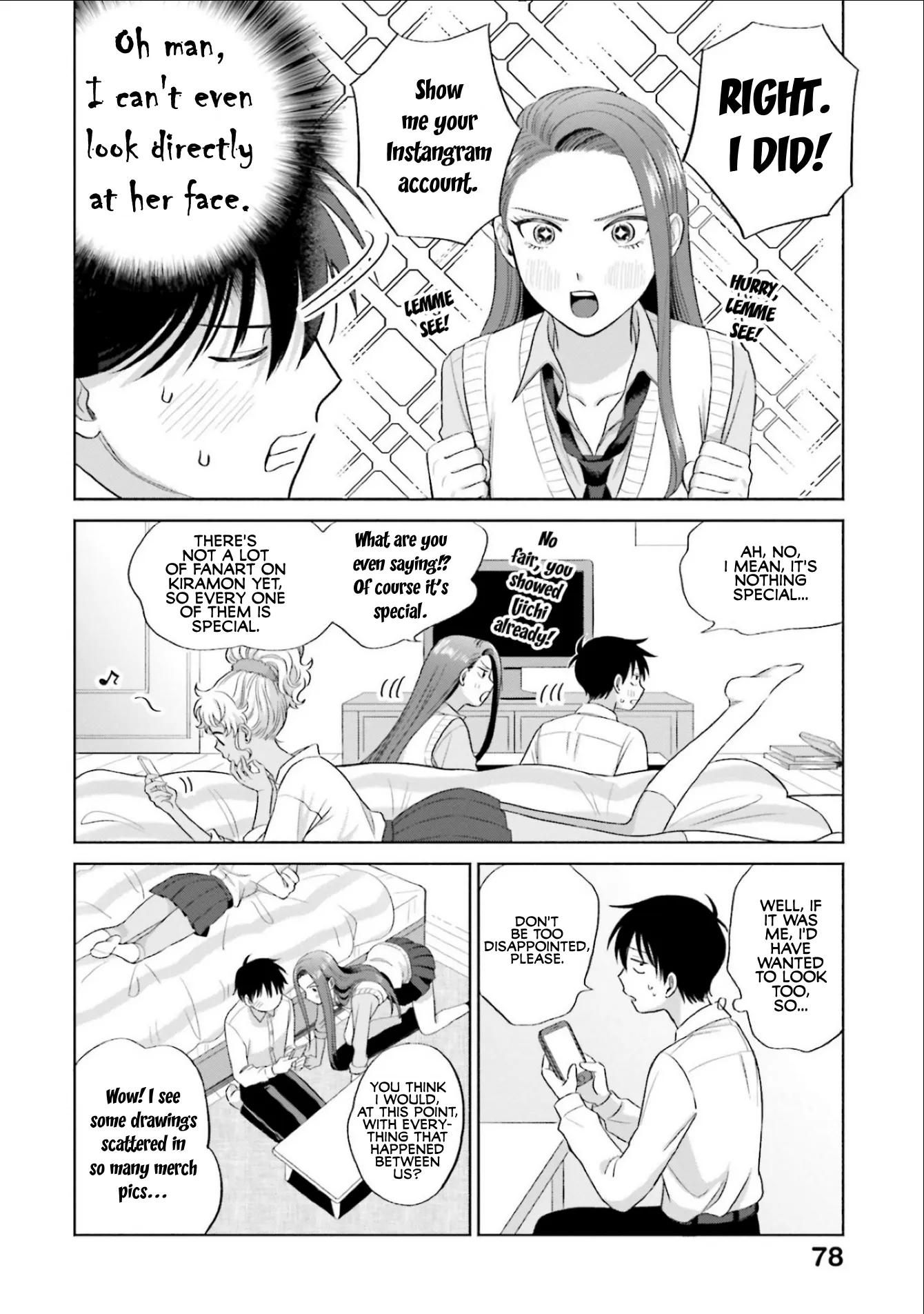 Read Gals Can’t Be Kind to Otaku! (en) Manga Online