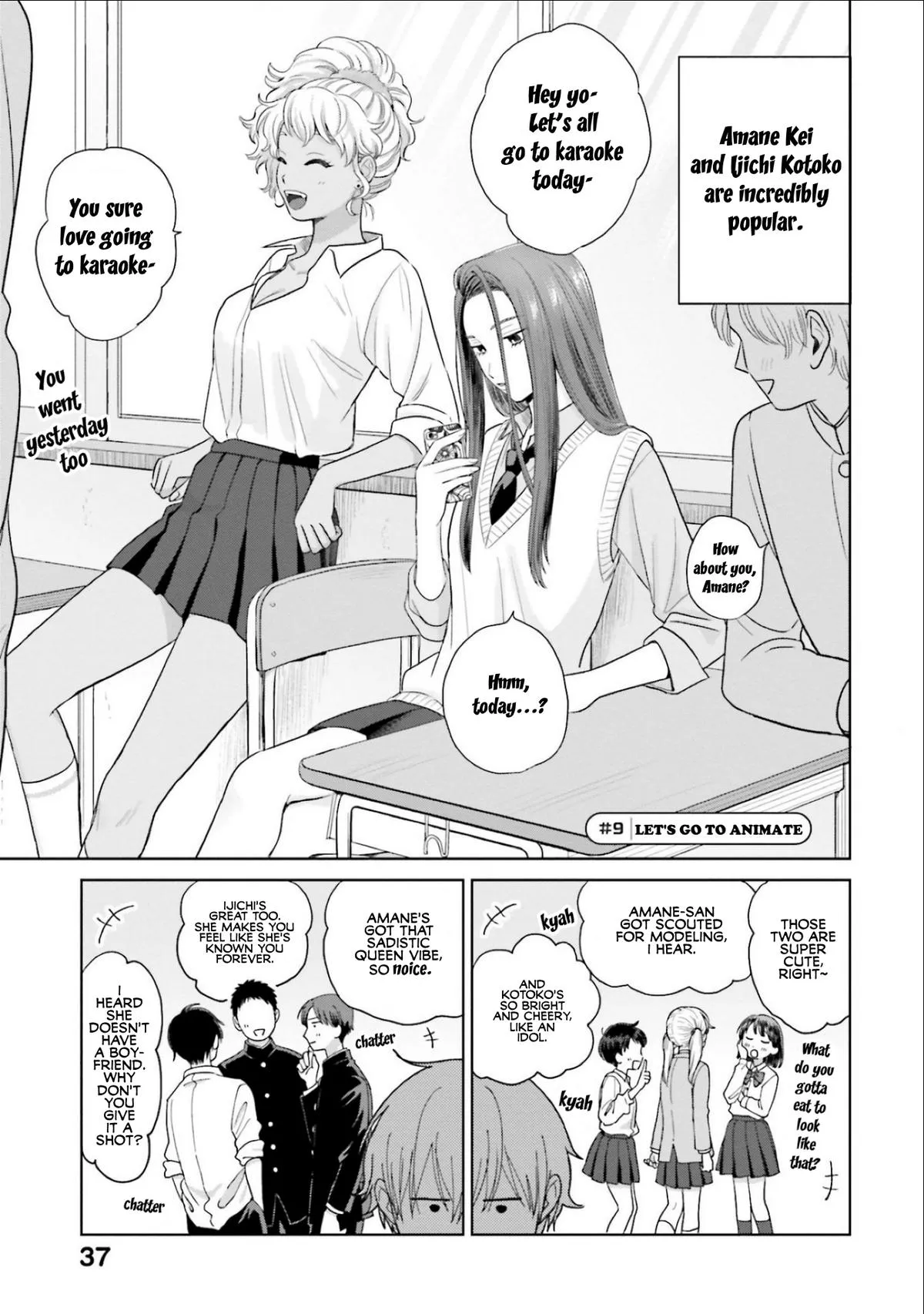 Read Gals Can’t Be Kind to Otaku! (en) Manga Online