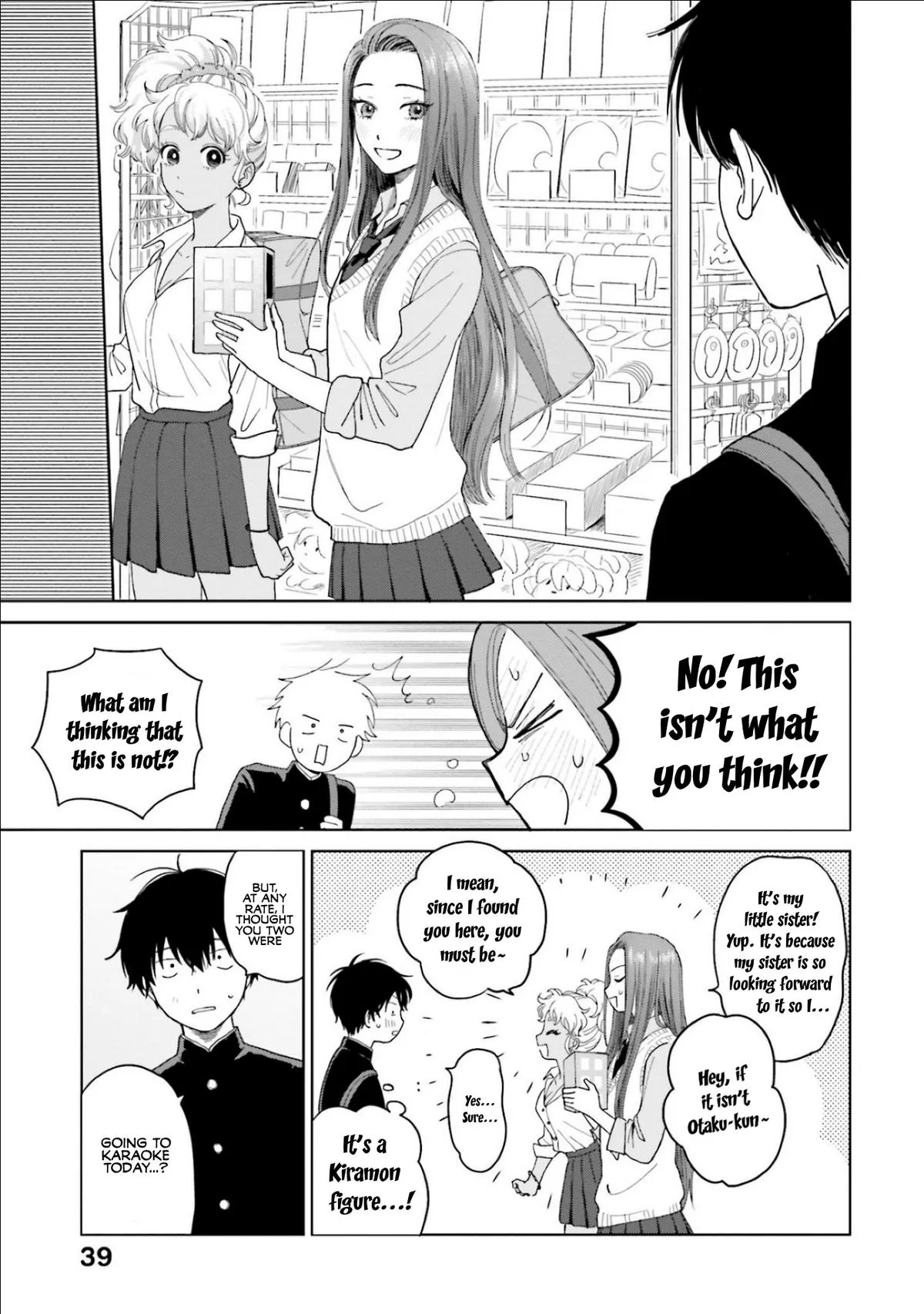 Read Gals Can’t Be Kind to Otaku! (en) Manga Online