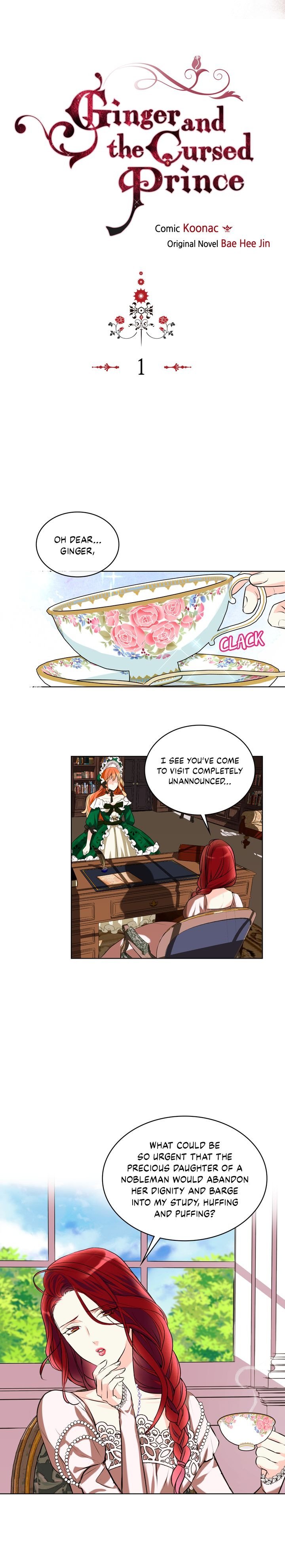 Read Ginger and the Cursed Prince (en) Manga Online