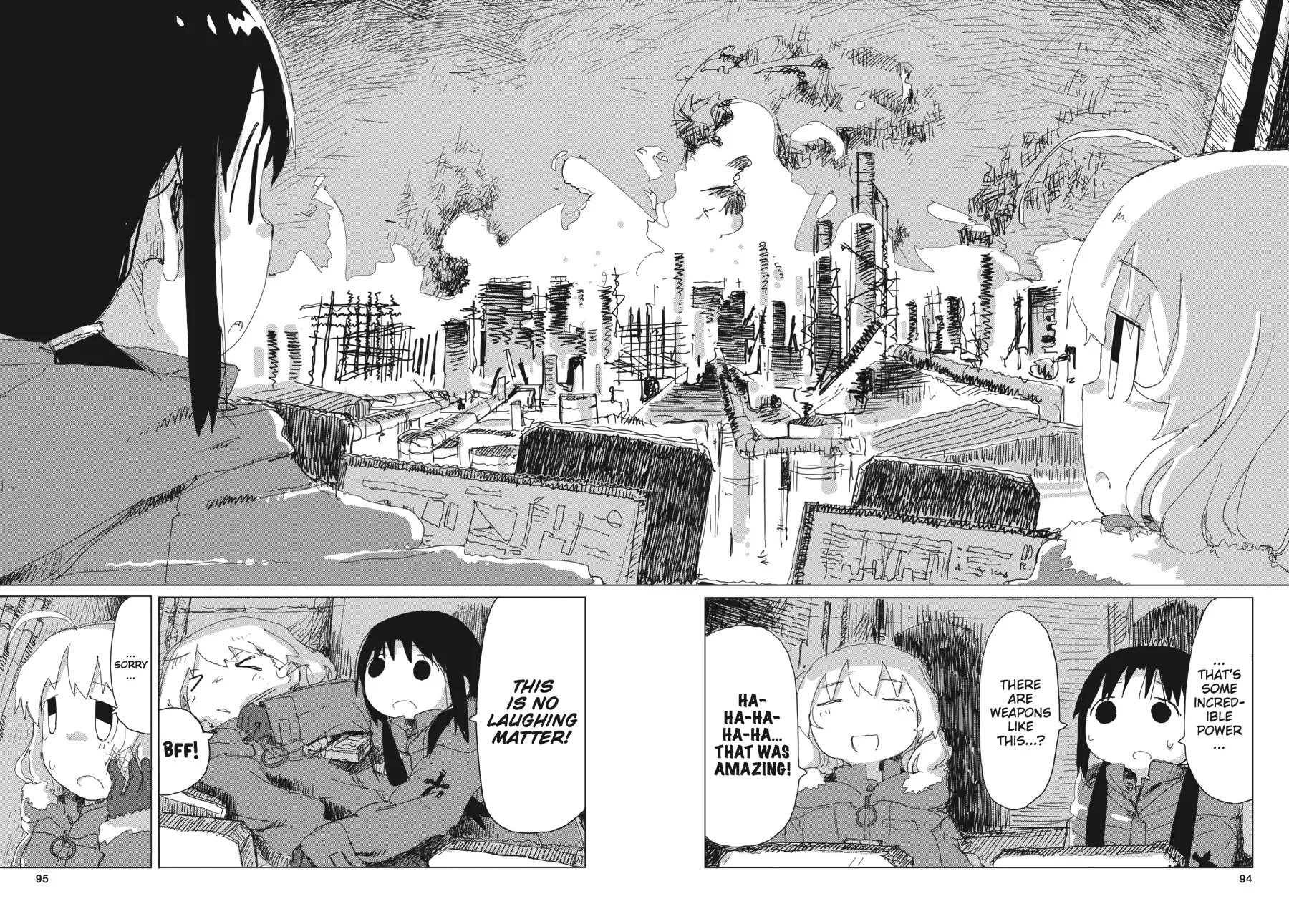 Read Girls' Last Tour (en) Manga Online