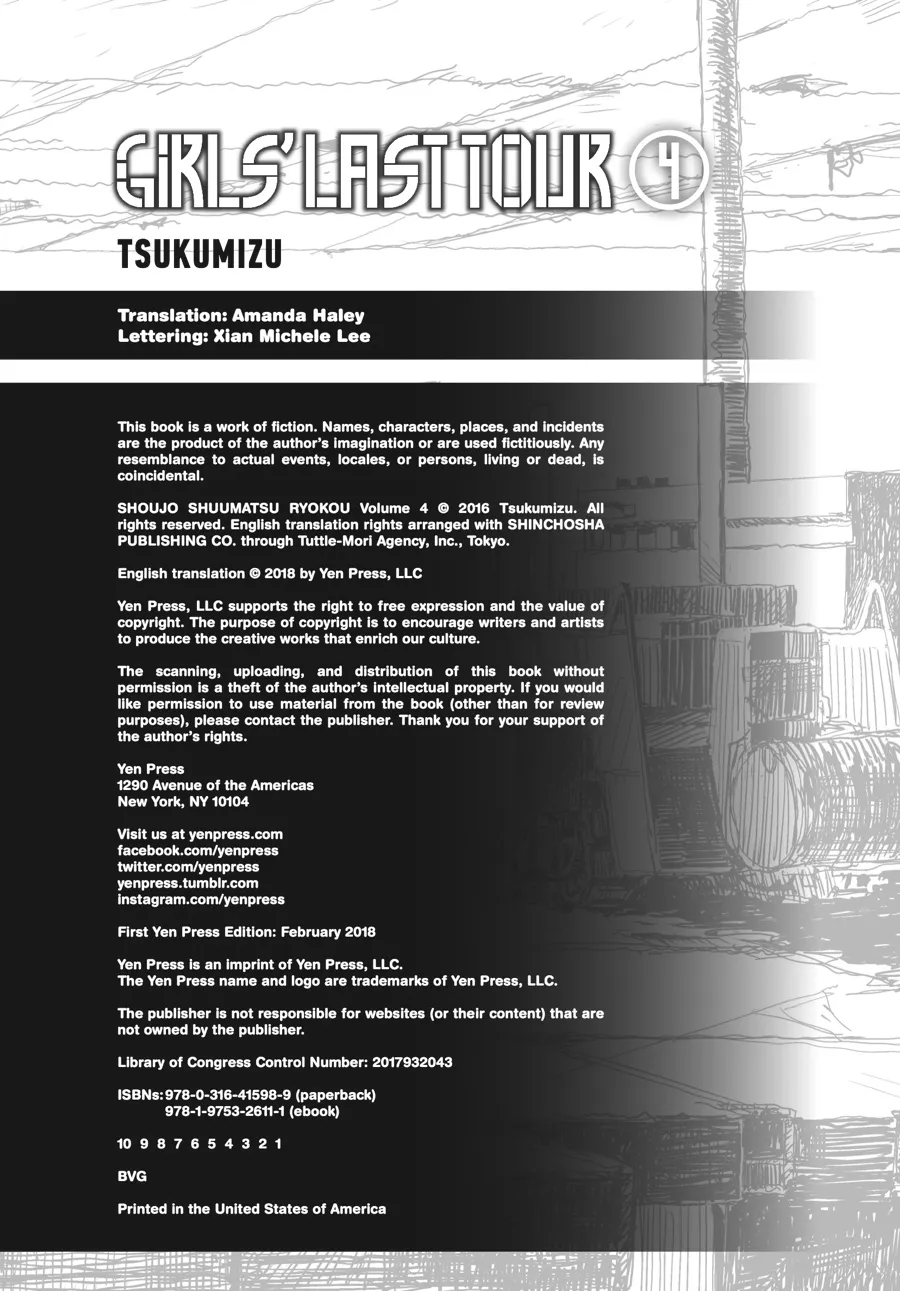 Read Girls' Last Tour (en) Manga Online