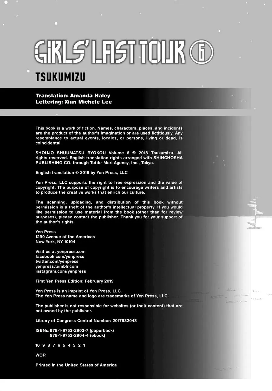 Read Girls' Last Tour (en) Manga Online