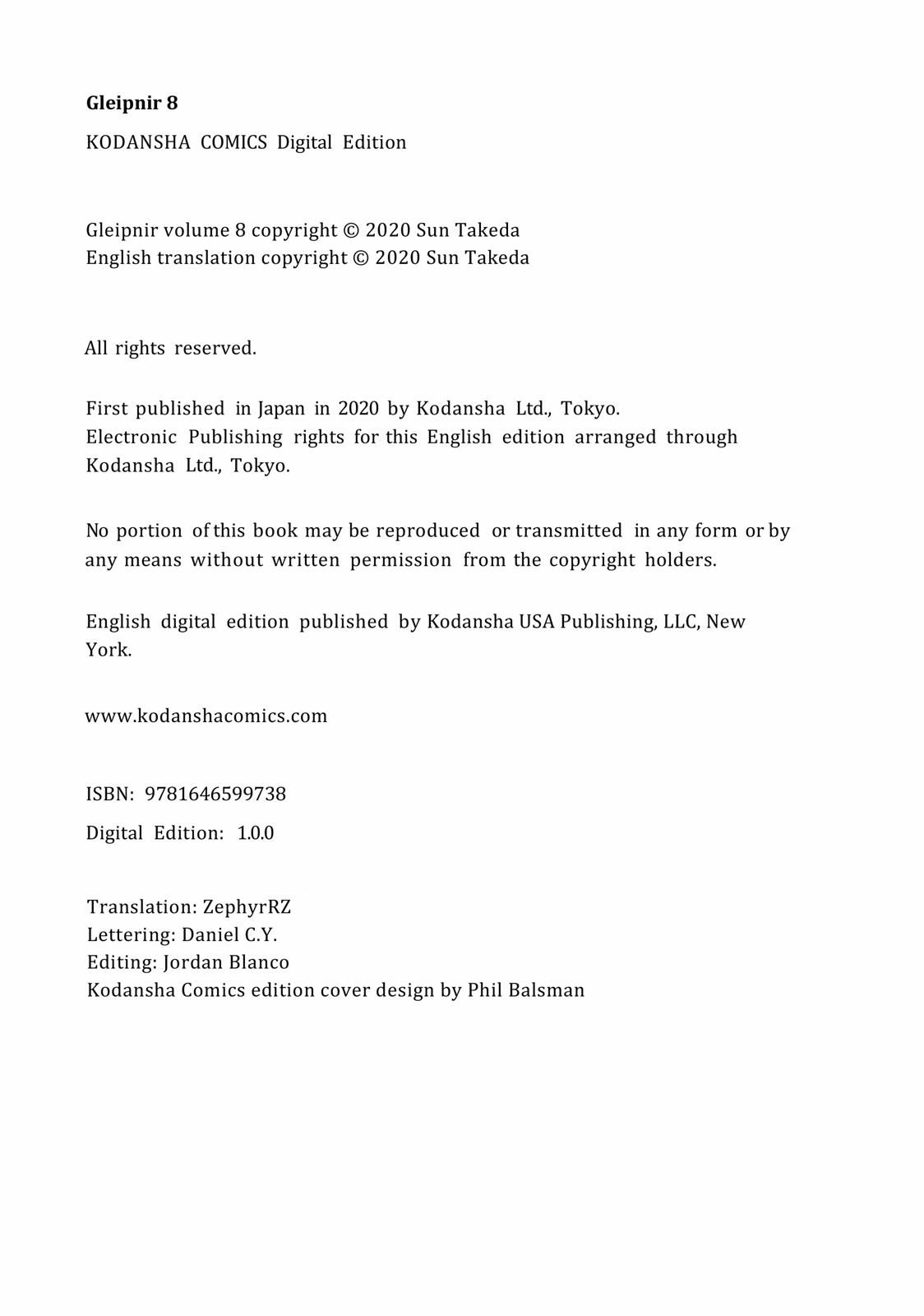 Read Gleipnir (en) Manga Online