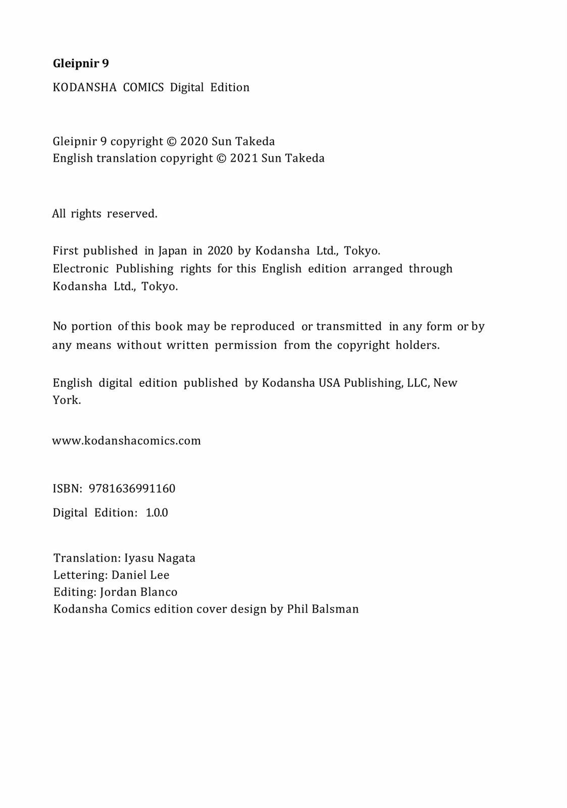 Read Gleipnir (en) Manga Online