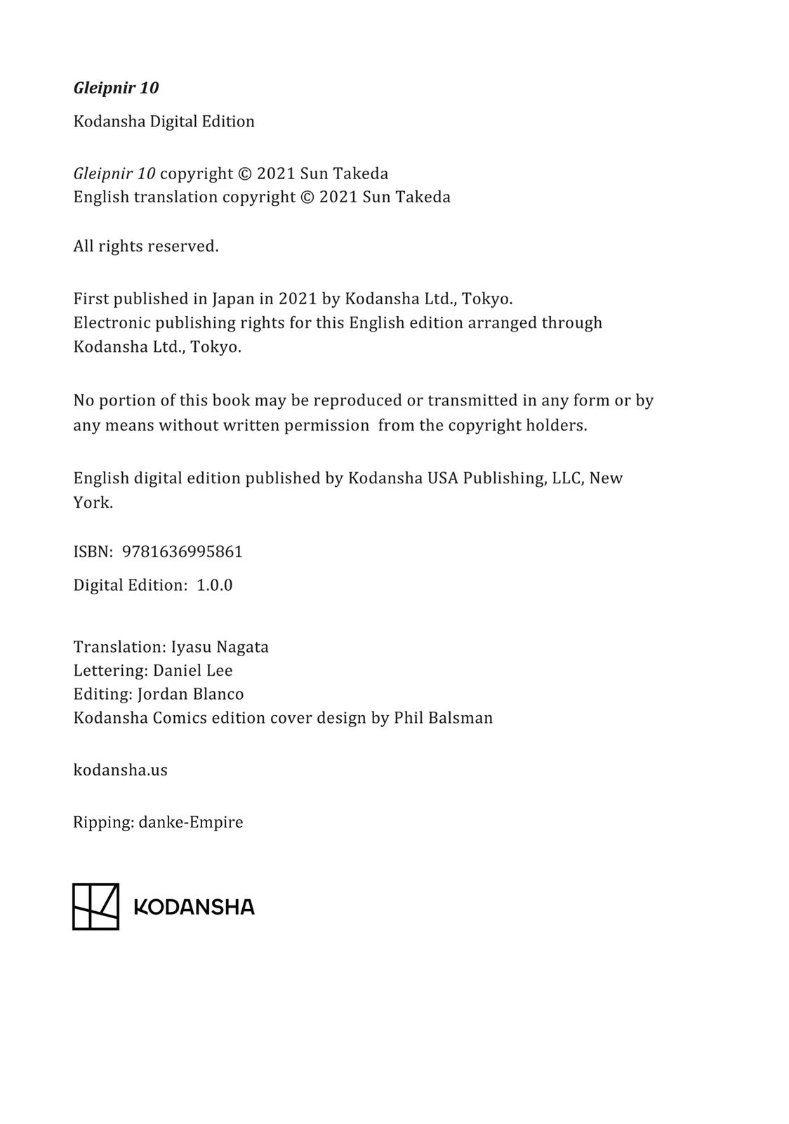 Read Gleipnir (en) Manga Online
