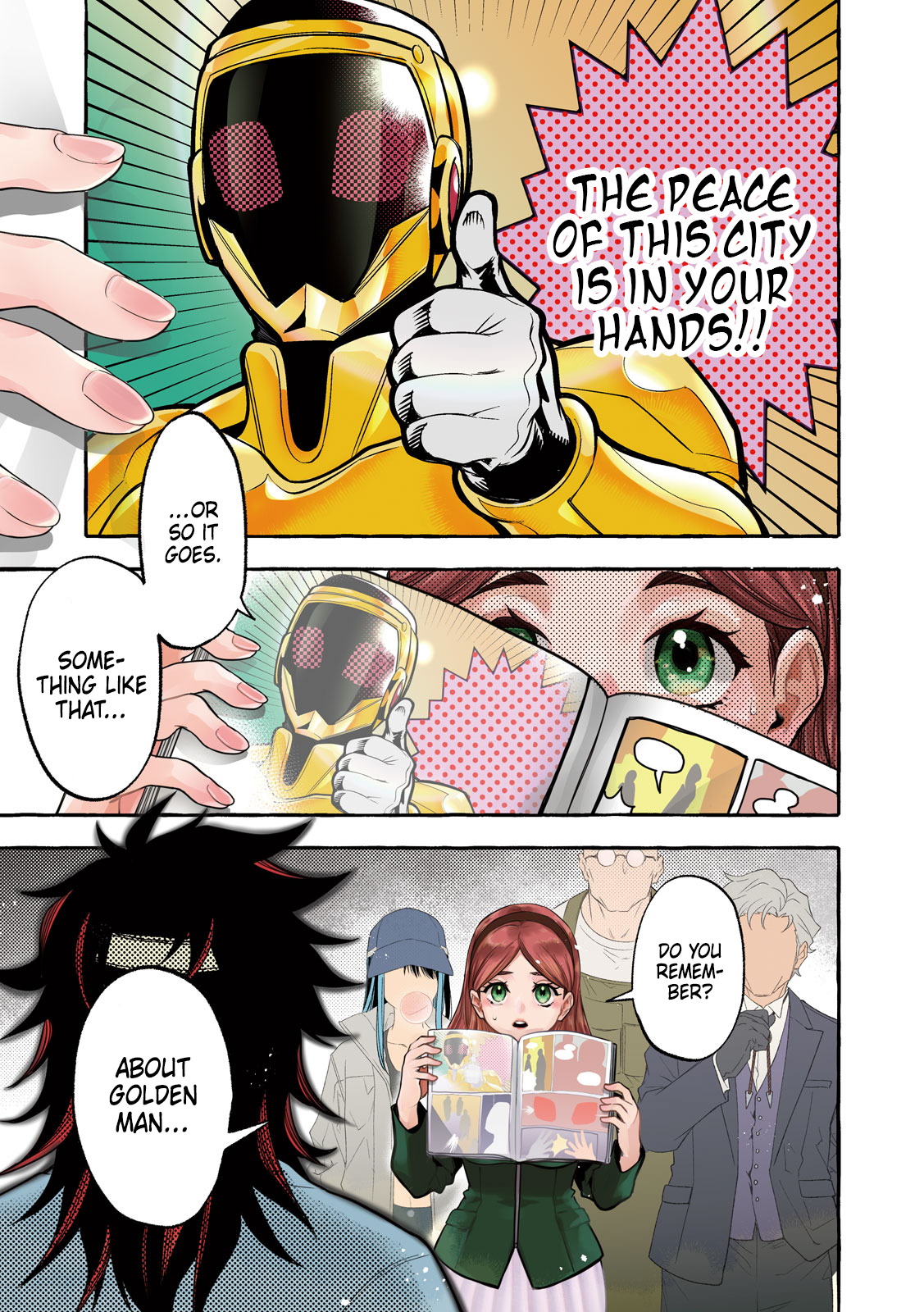 Read Golden Man (en) Manga Online