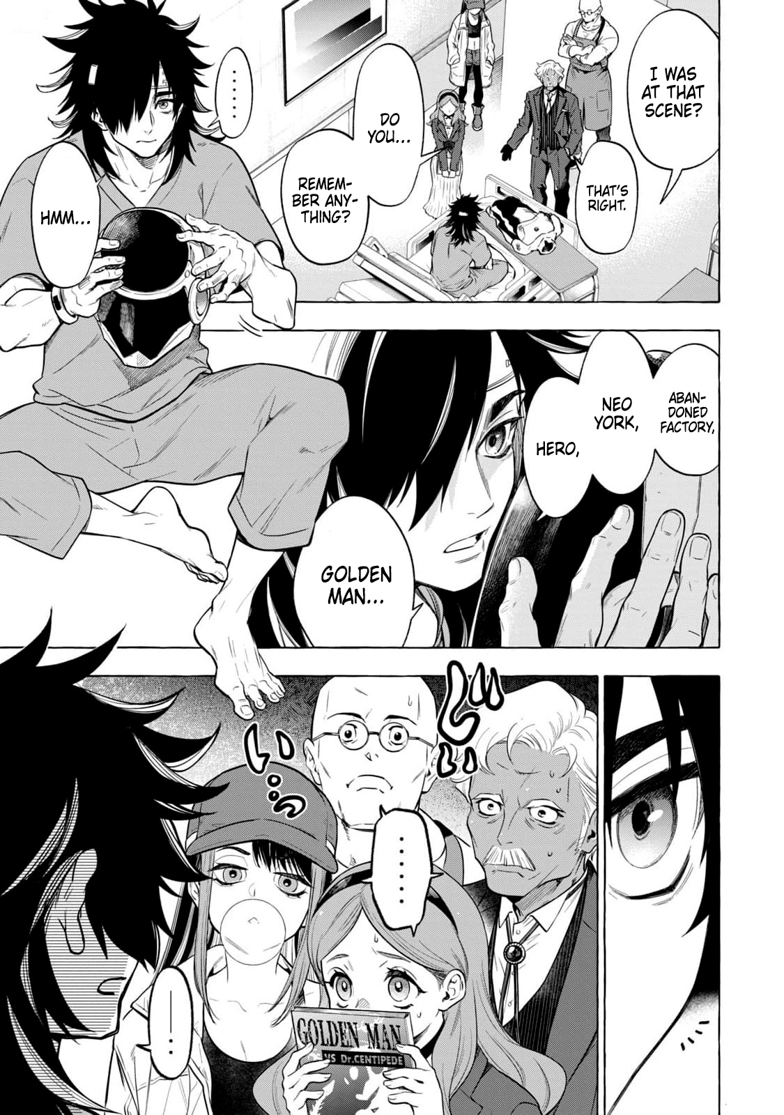 Read Golden Man (en) Manga Online