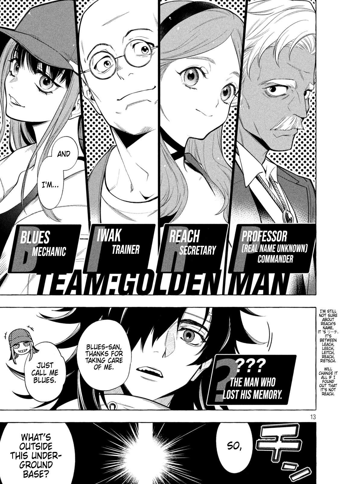 Read Golden Man (en) Manga Online
