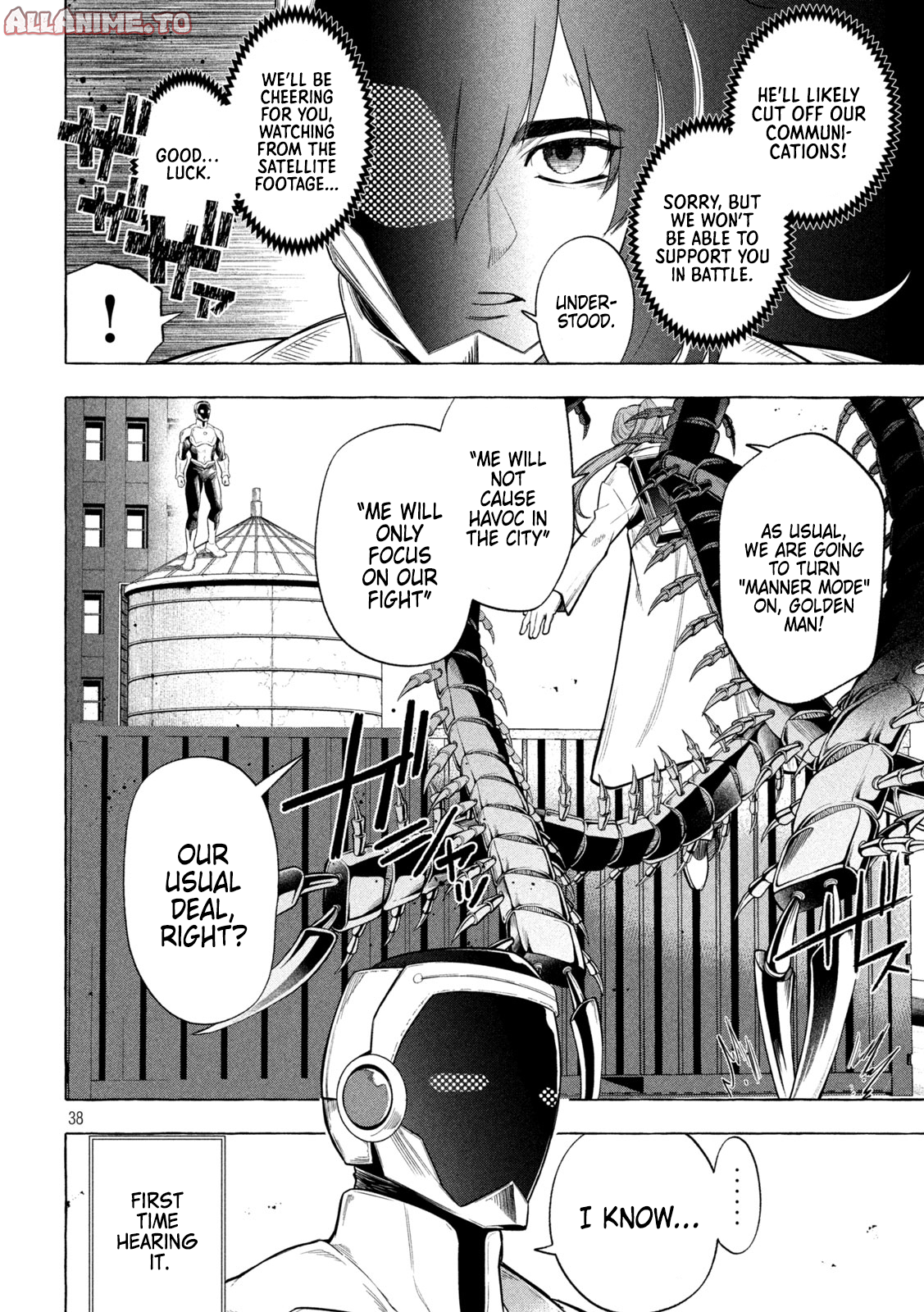 Read Golden Man (en) Manga Online