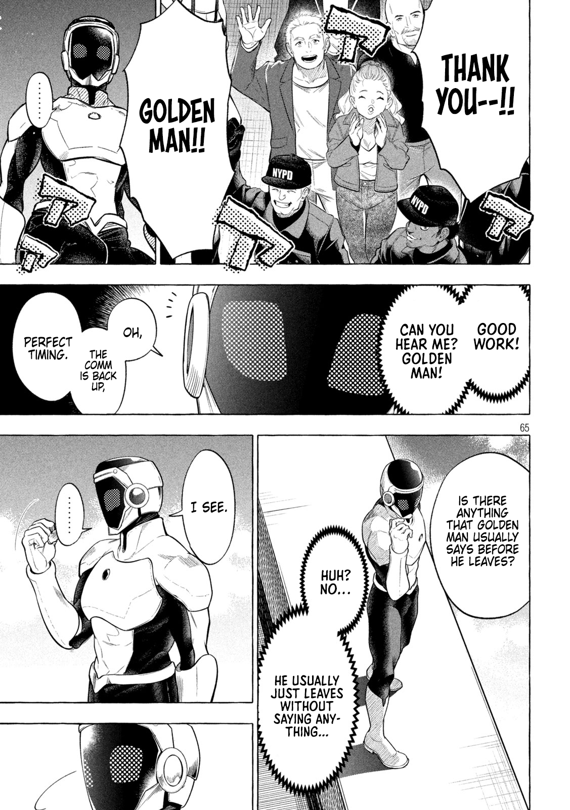 Read Golden Man (en) Manga Online