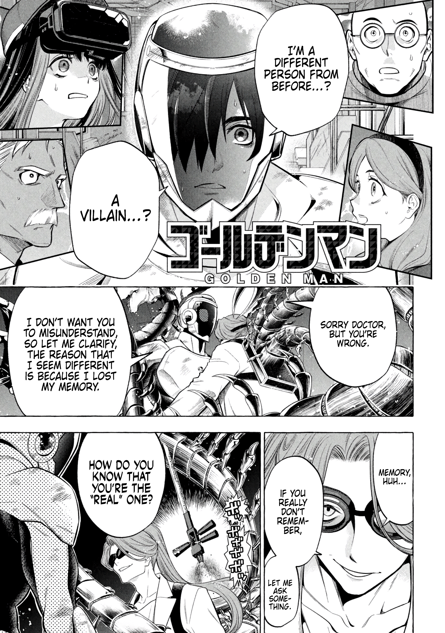 Read Golden Man (en) Manga Online