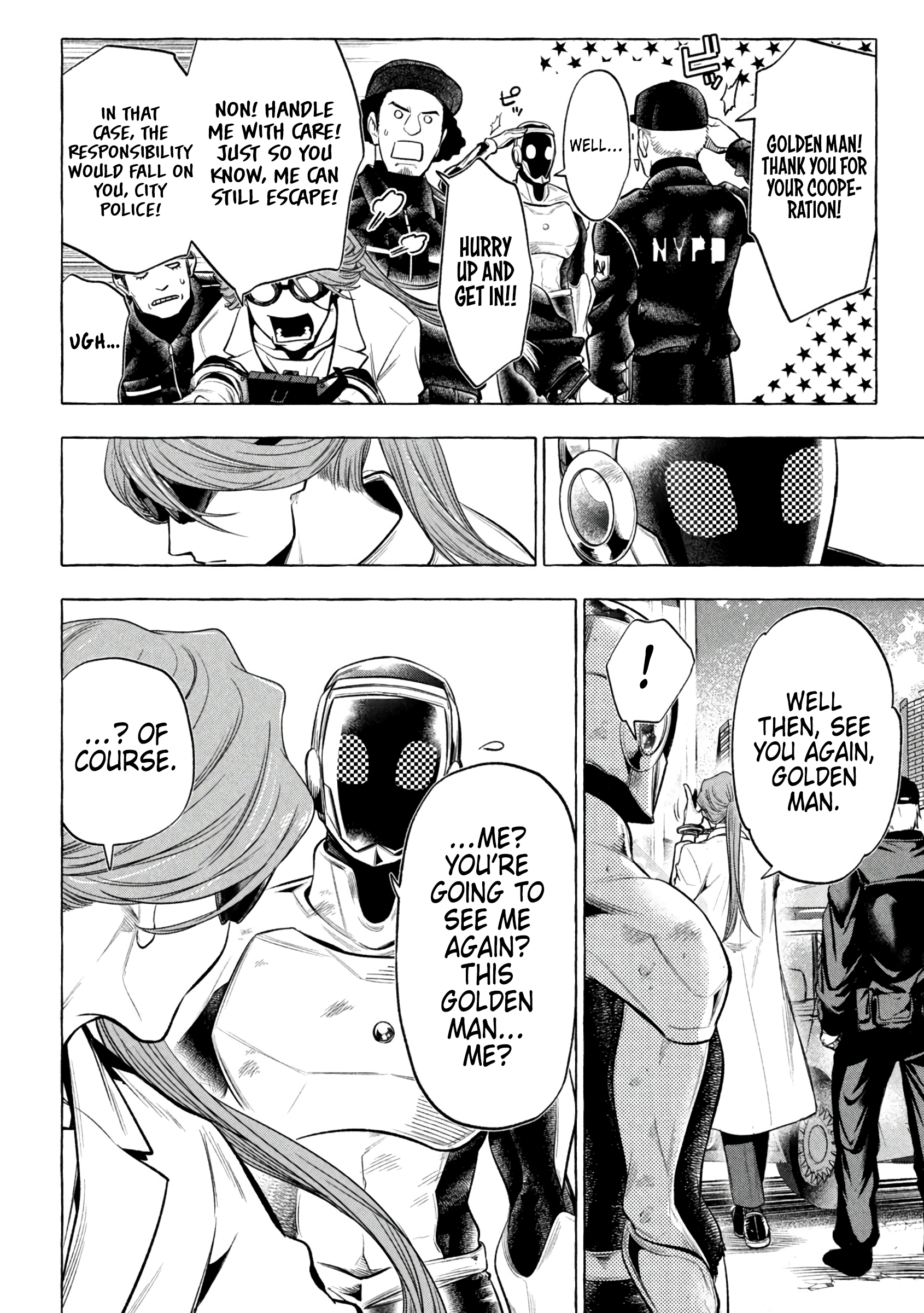 Read Golden Man (en) Manga Online