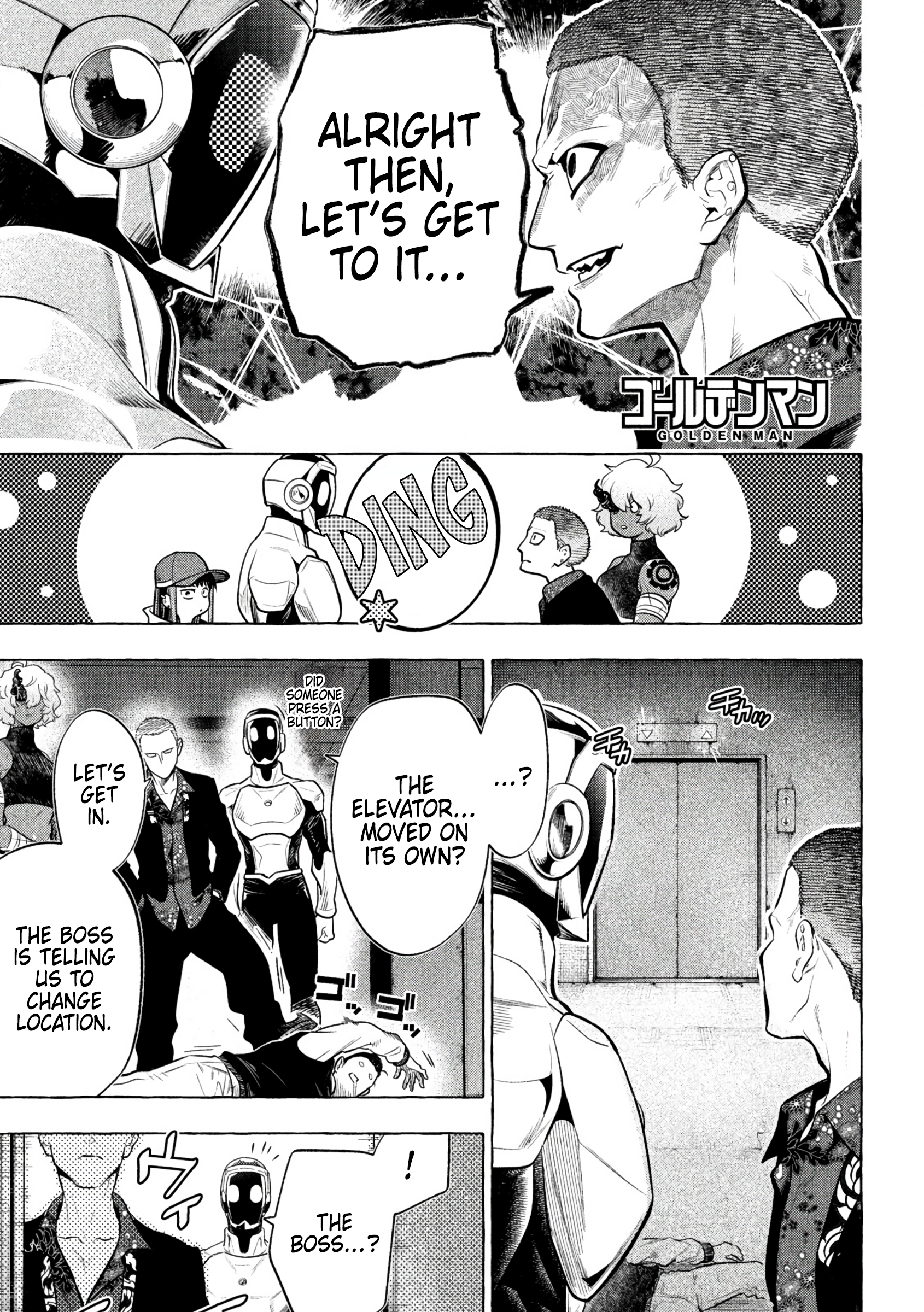 Read Golden Man (en) Manga Online