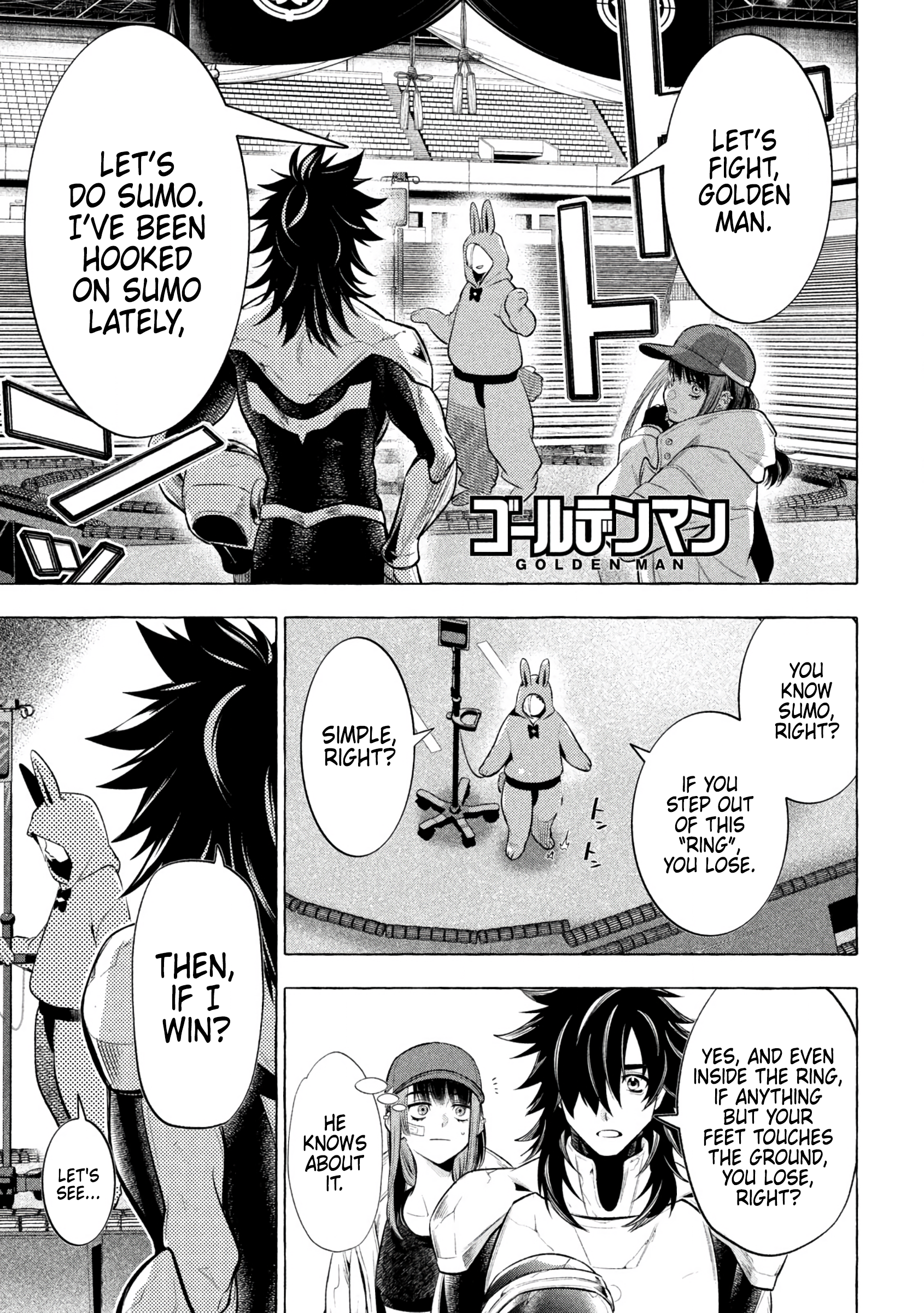 Read Golden Man (en) Manga Online