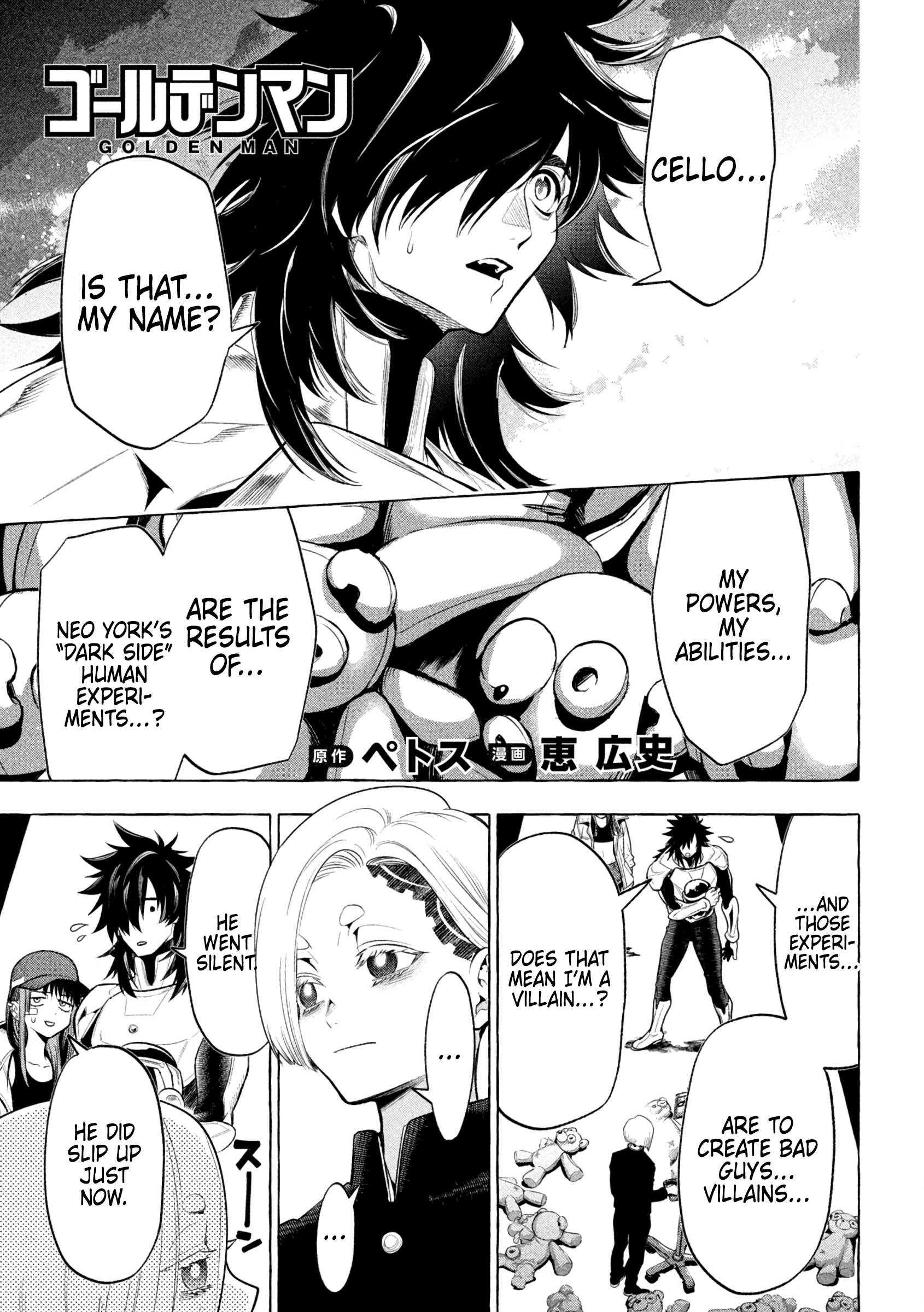 Read Golden Man (en) Manga Online