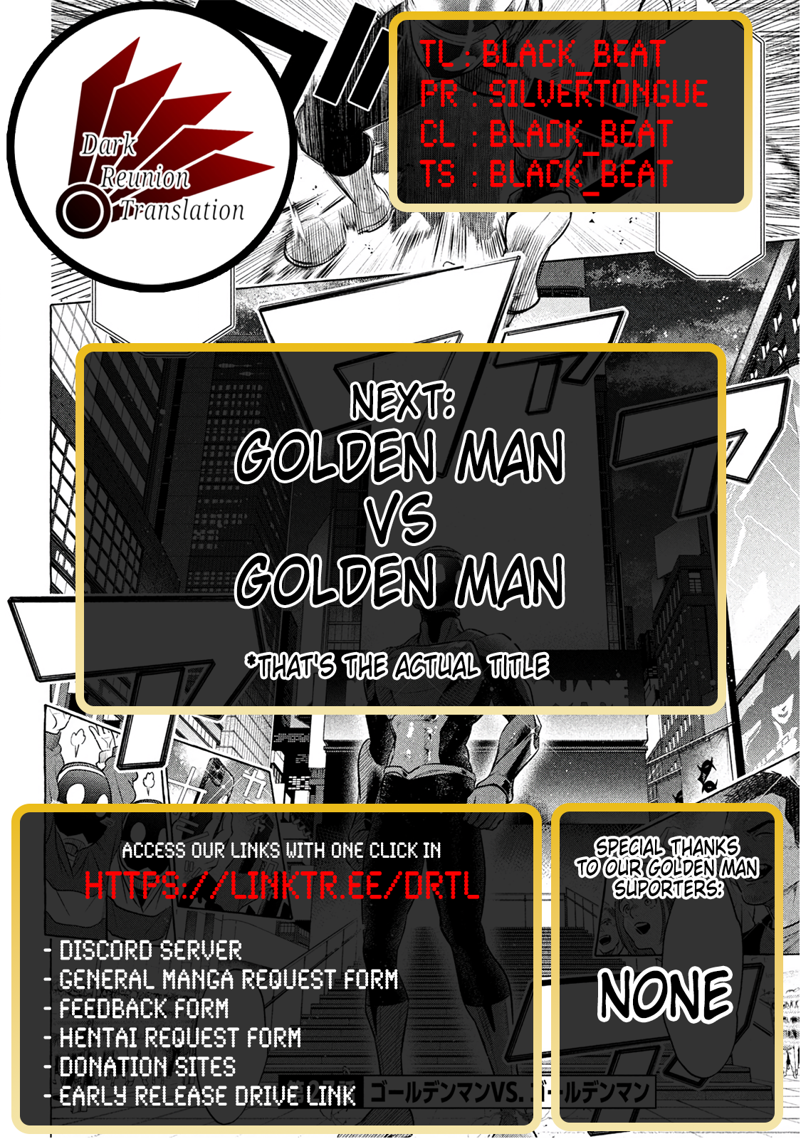 Read Golden Man (en) Manga Online
