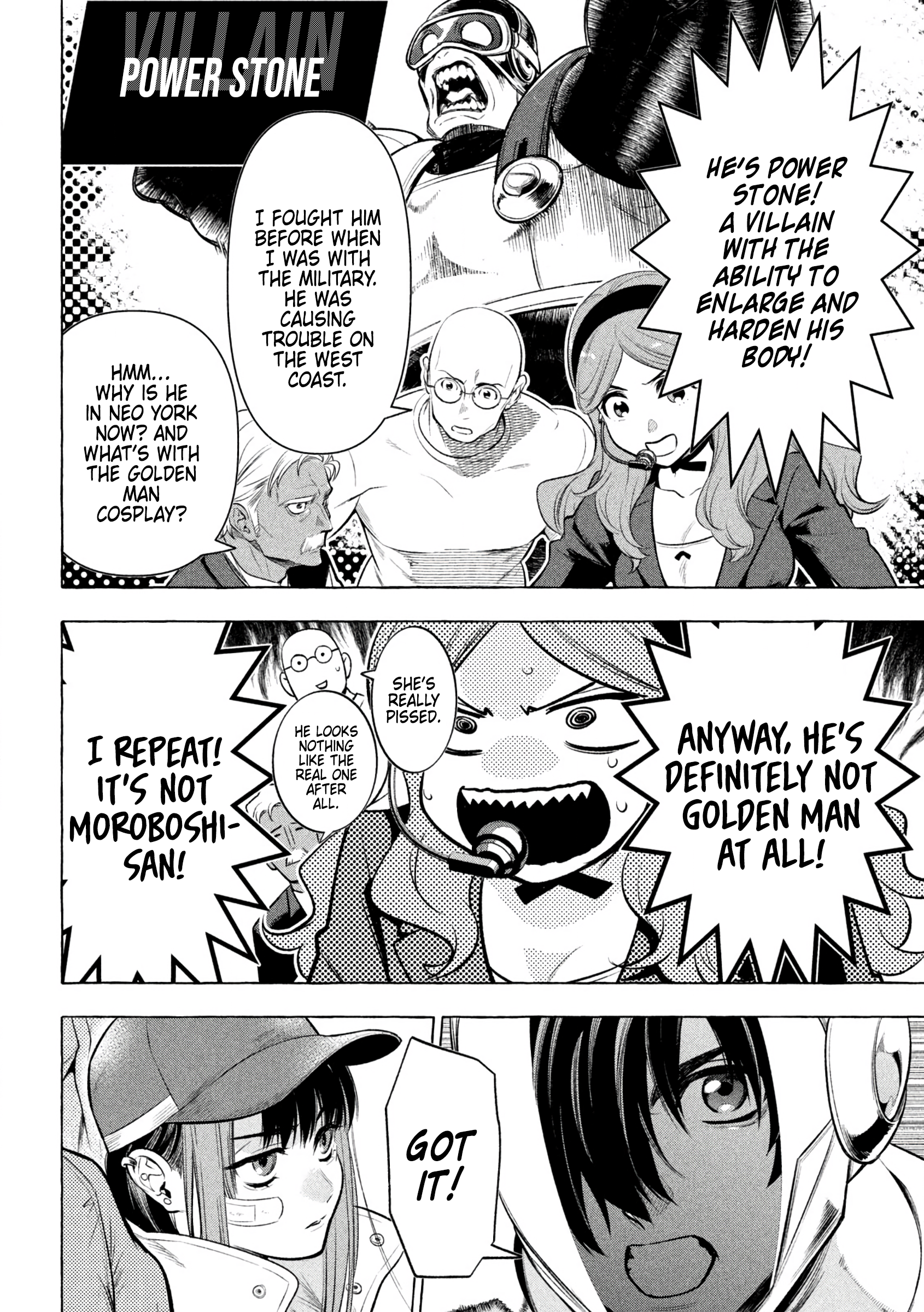 Read Golden Man (en) Manga Online