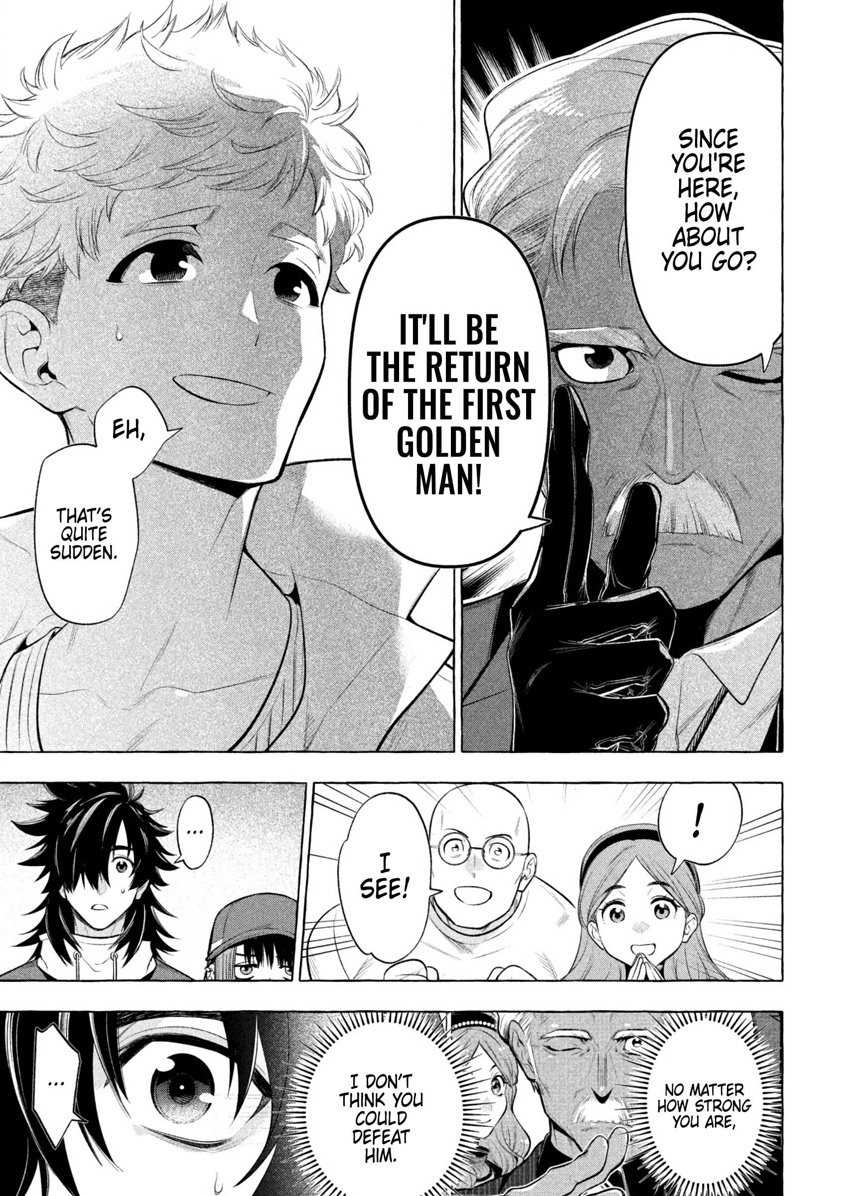 Read Golden Man (en) Manga Online