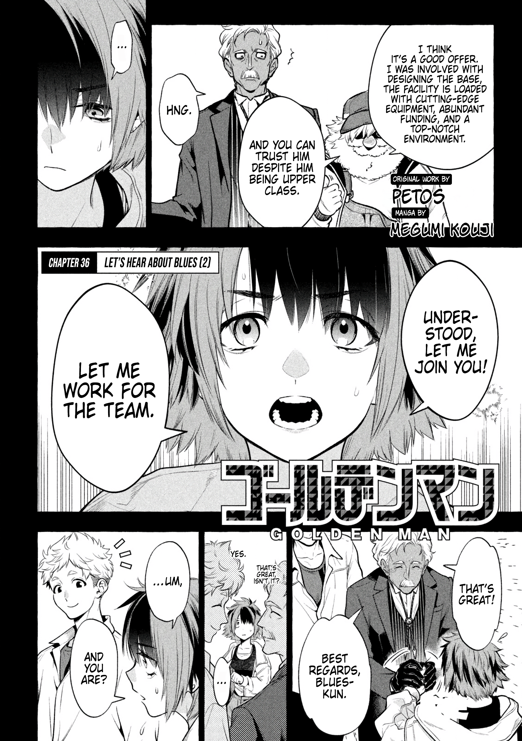 Read Golden Man (en) Manga Online