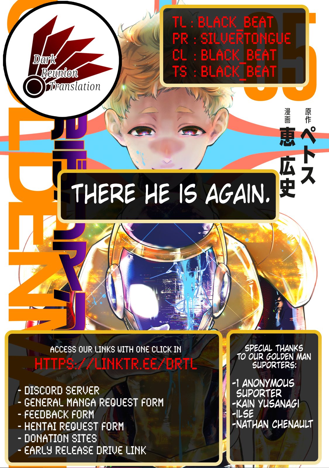 Read Golden Man (en) Manga Online