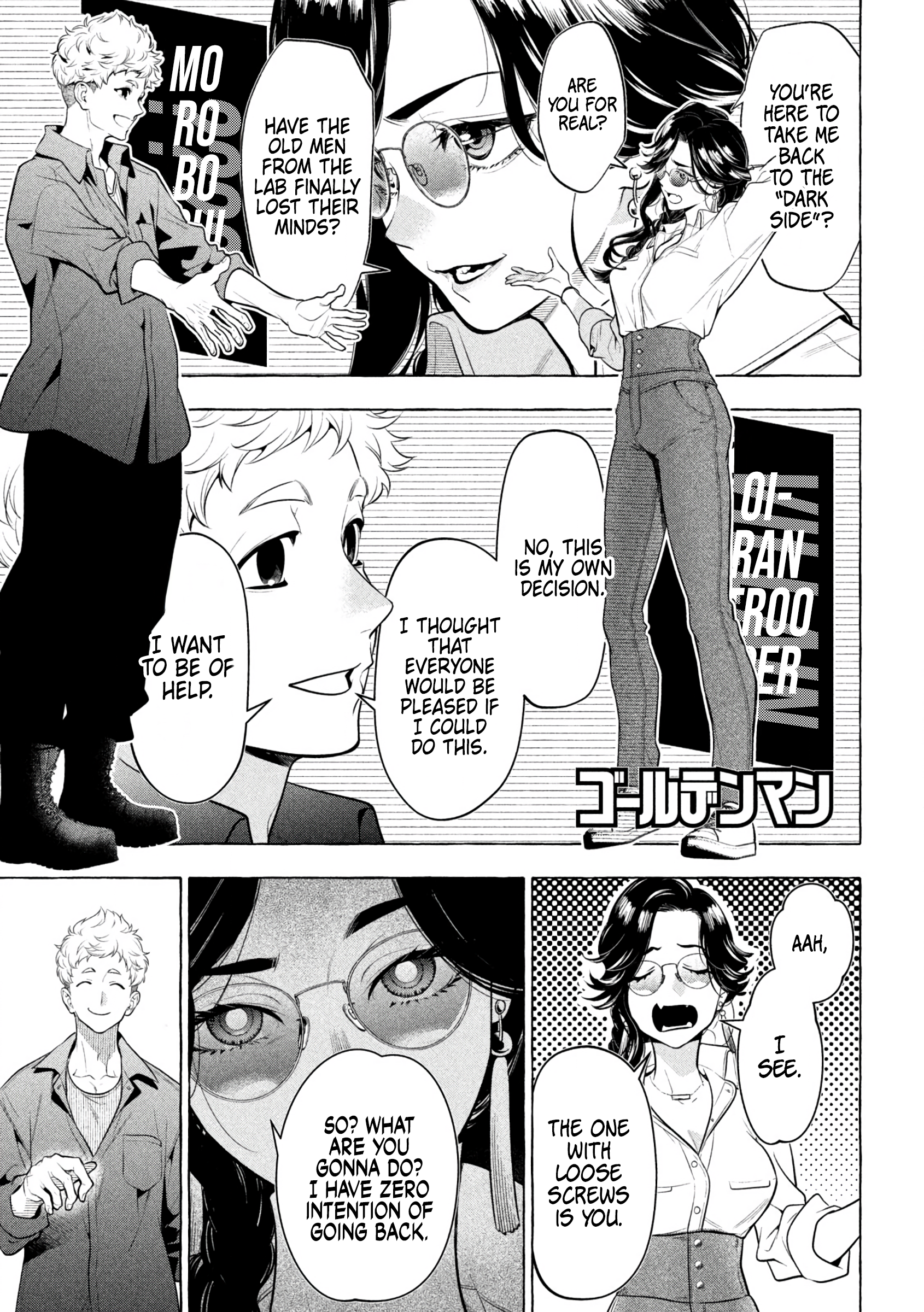 Read Golden Man (en) Manga Online