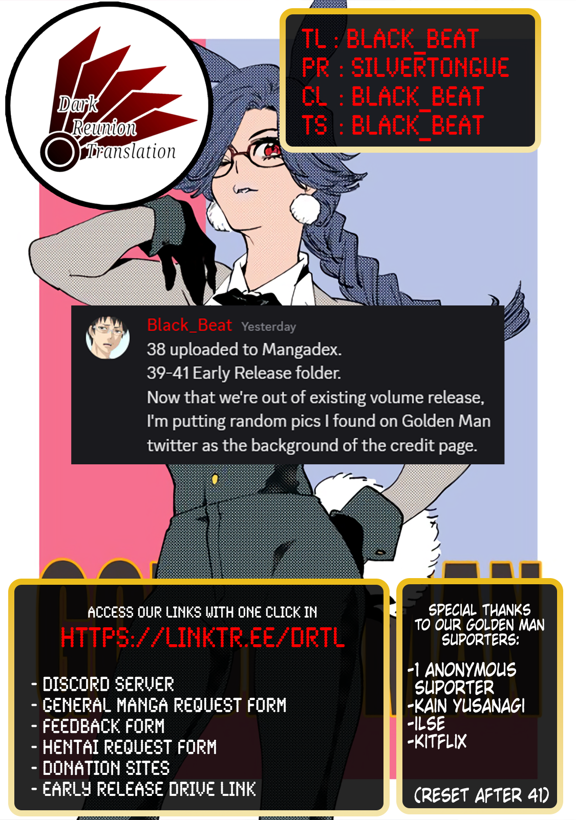 Read Golden Man (en) Manga Online