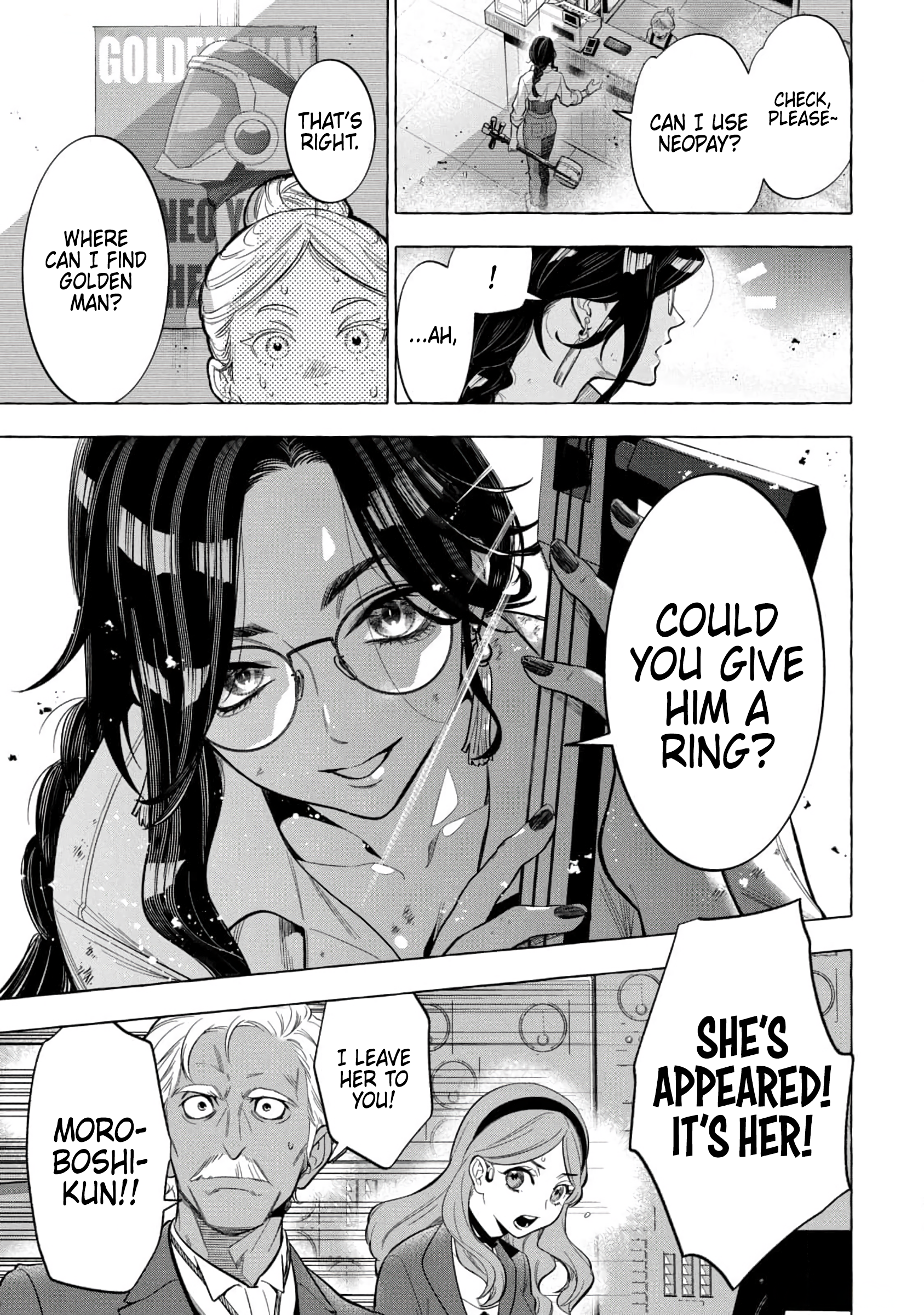 Read Golden Man (en) Manga Online