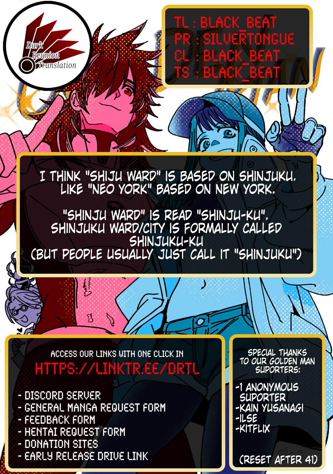 Read Golden Man (en) Manga Online