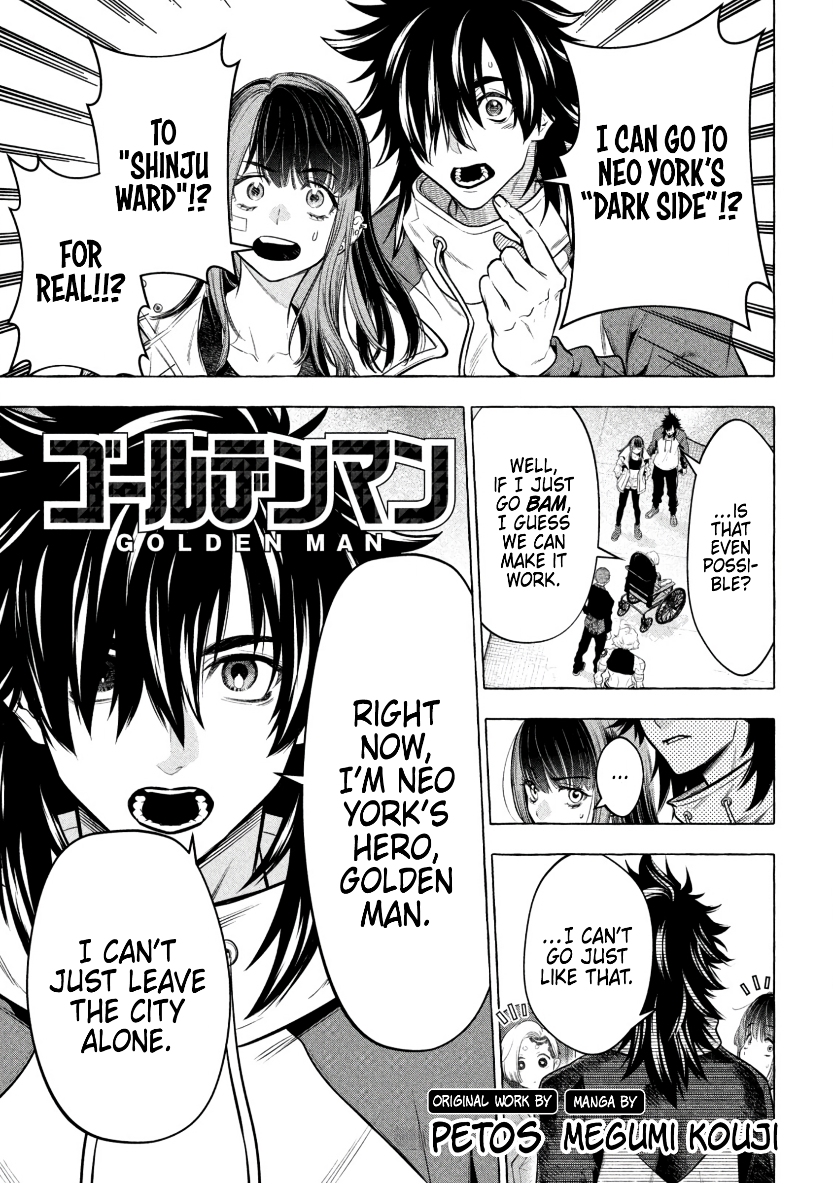 Read Golden Man (en) Manga Online