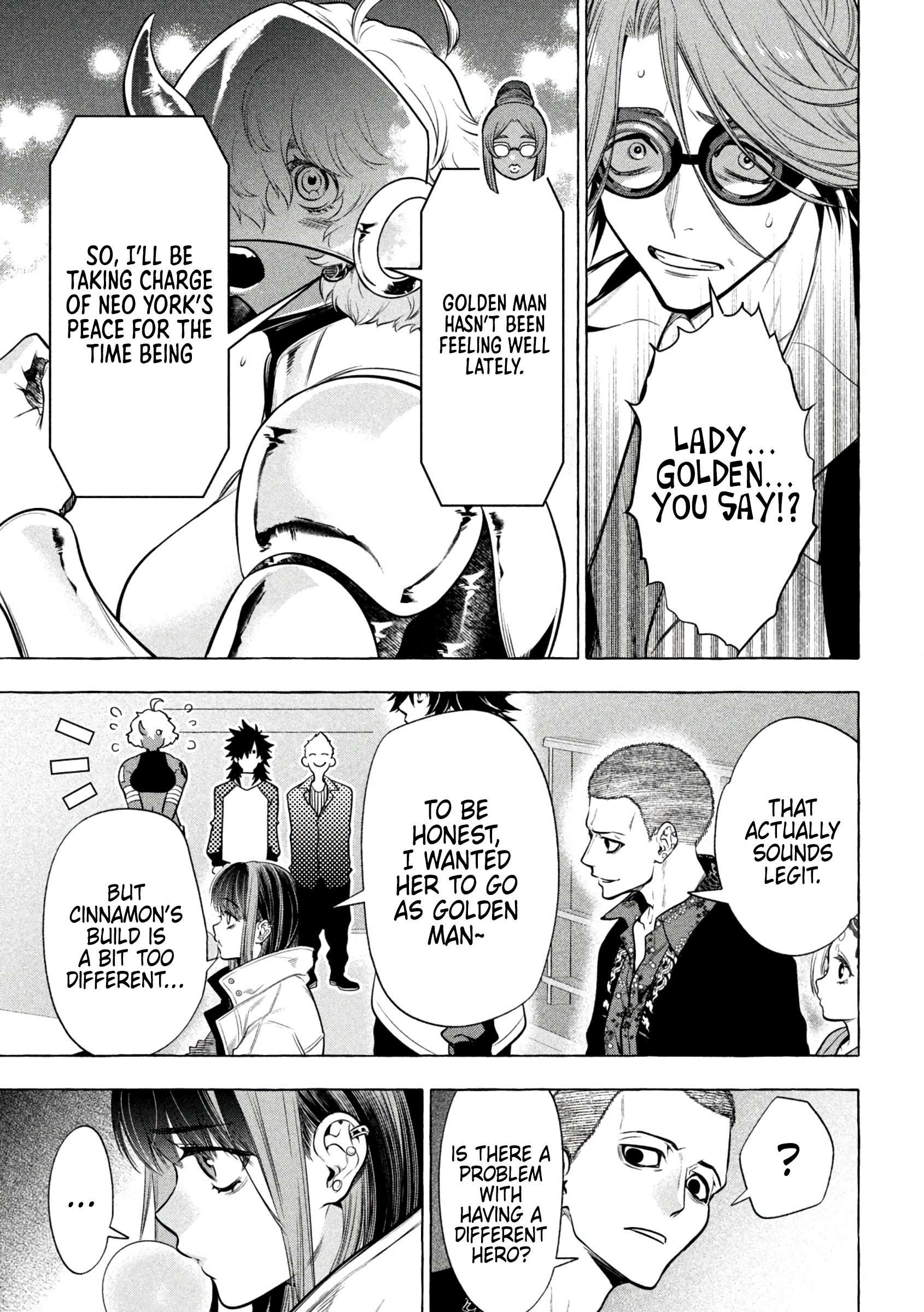 Read Golden Man (en) Manga Online