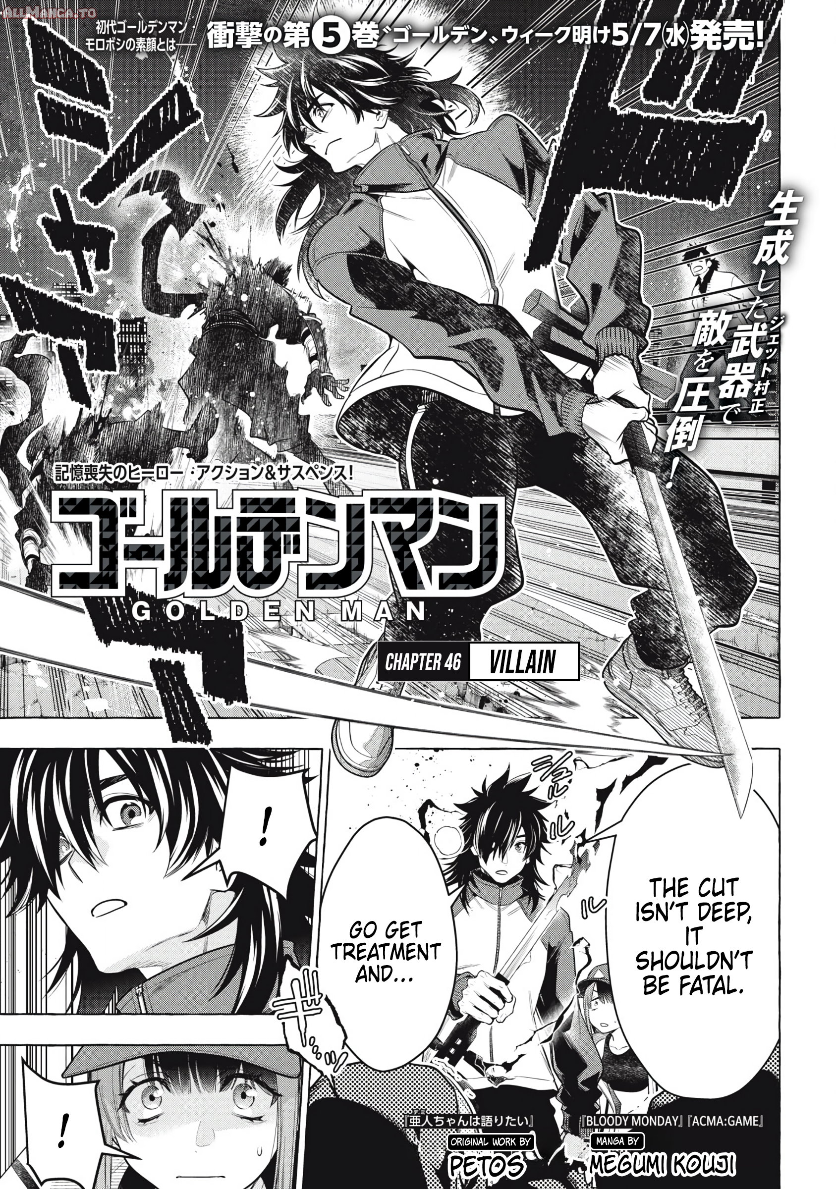 Read Golden Man (en) Manga Online