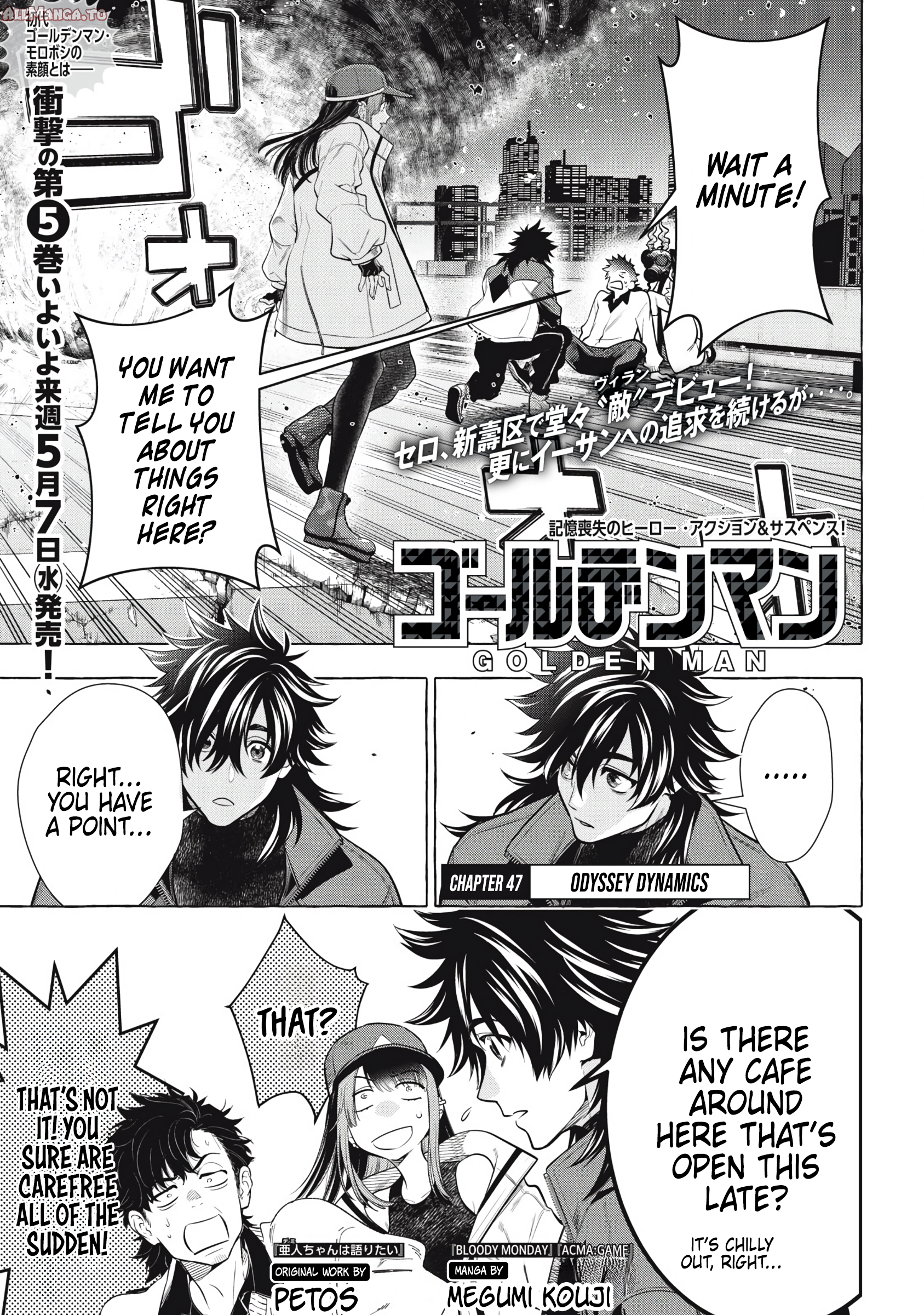 Read Golden Man (en) Manga Online