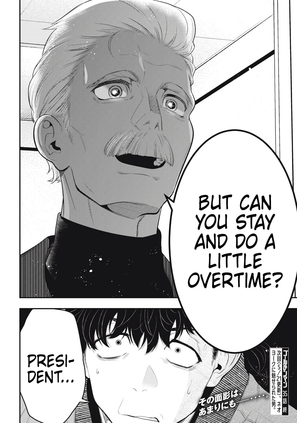 Read Golden Man (en) Manga Online