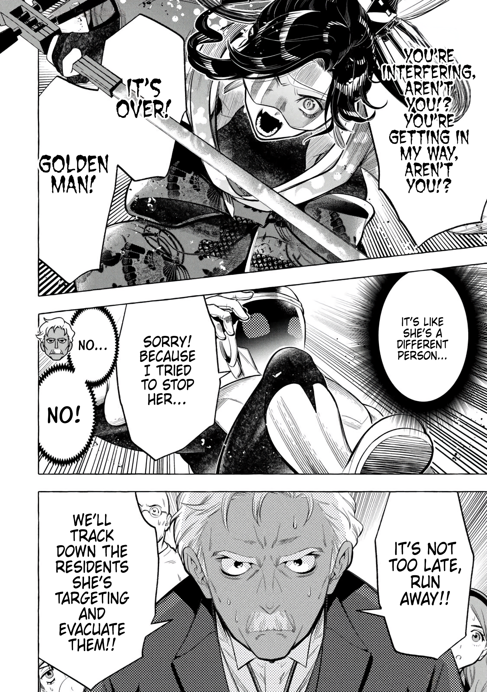 Read Golden Man (en) Manga Online