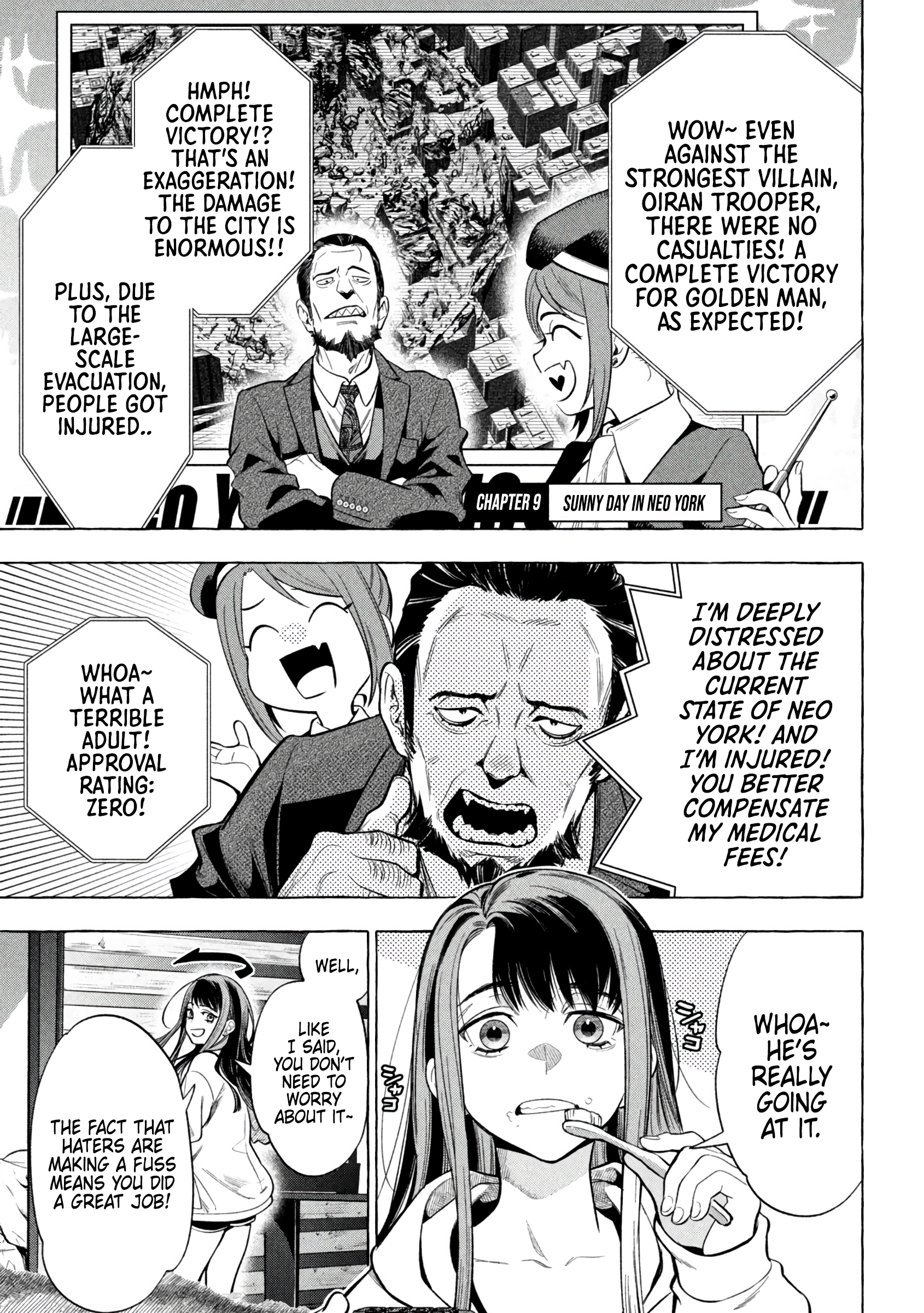 Read Golden Man (en) Manga Online