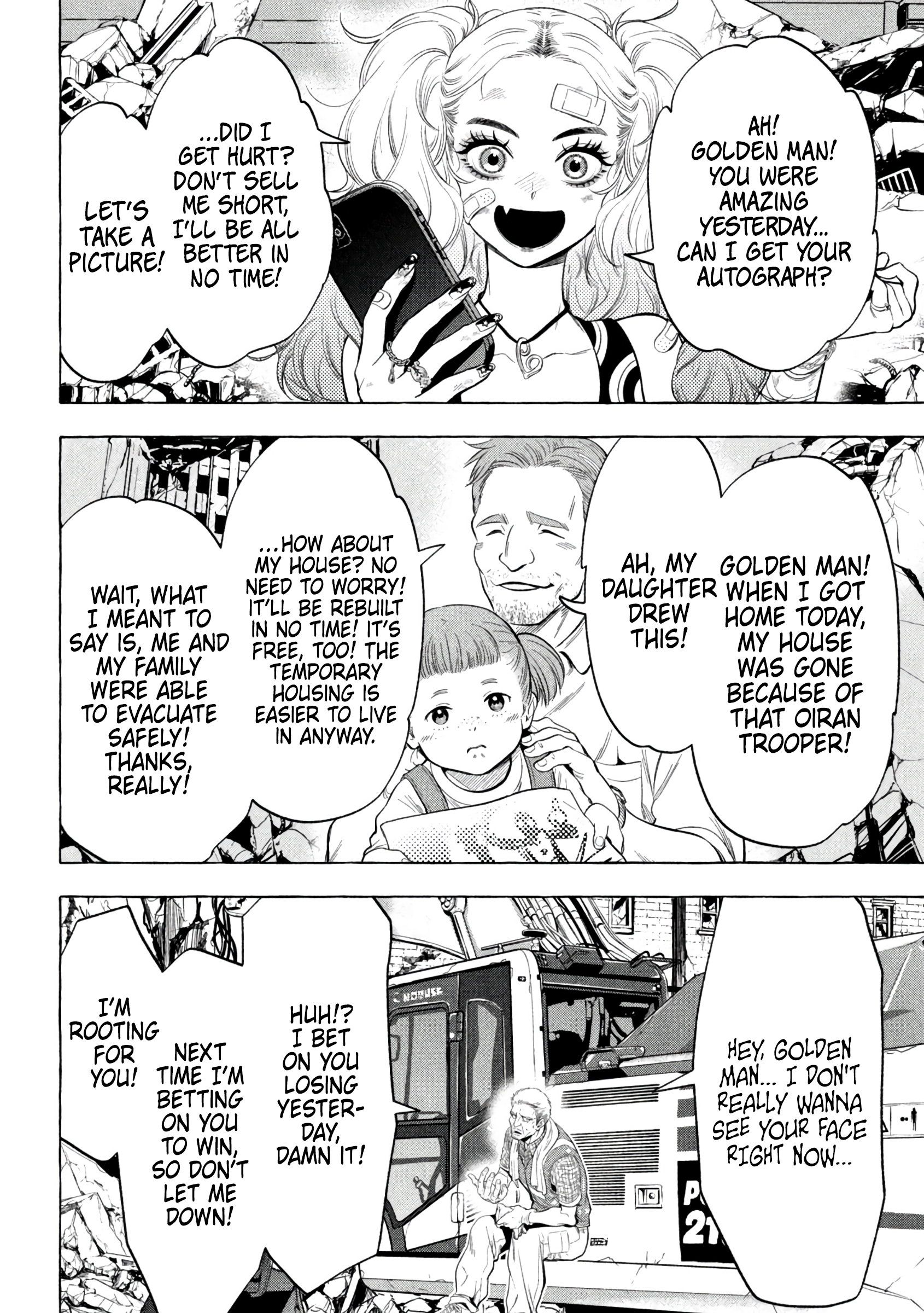 Read Golden Man (en) Manga Online