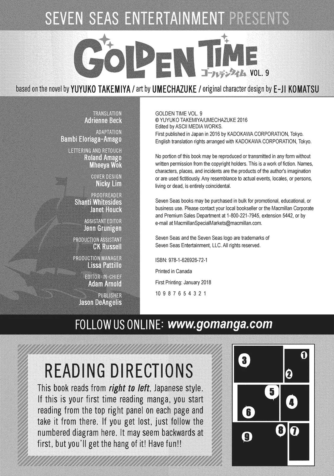 Read Golden Time (Umechazuke) (en) Manga Online